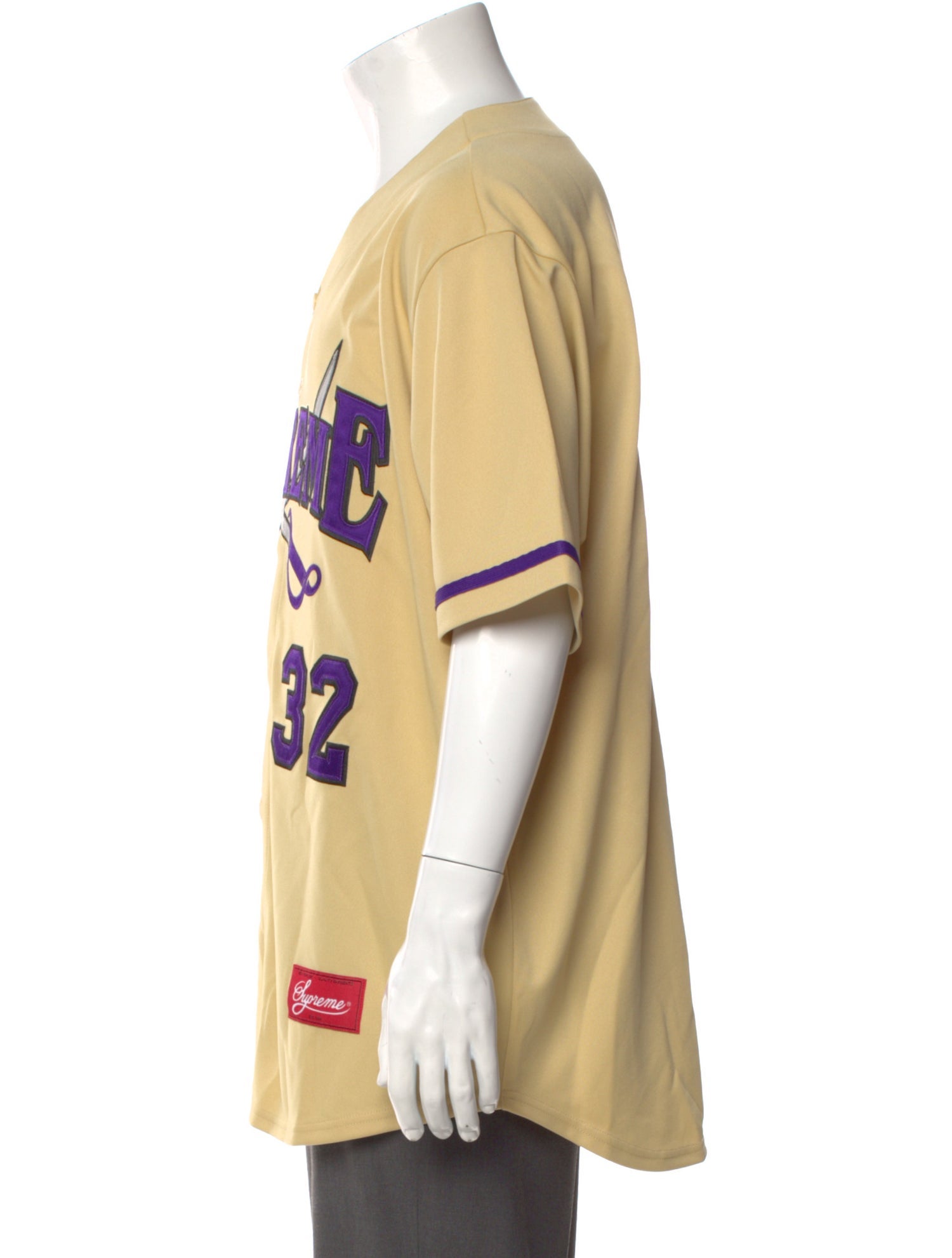 Supreme 2025 Swords Baseball Jersey Shirt