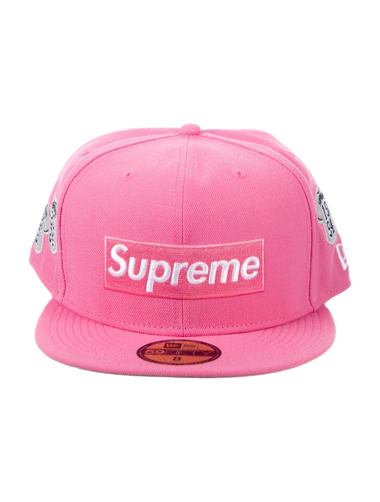 New Era x Supreme Jerseys Box Logo Fitted Hat
