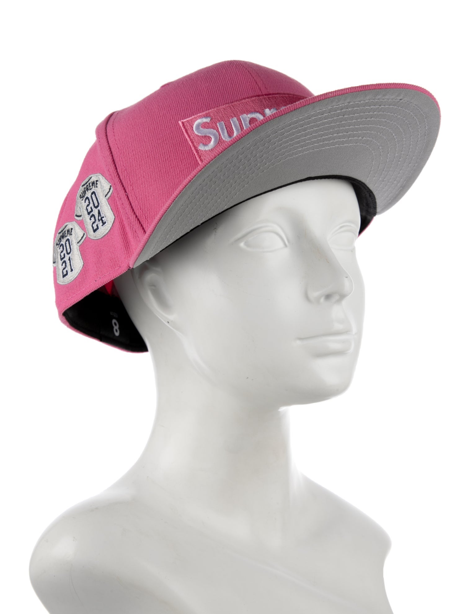 New Era x Supreme Jerseys Box Logo Fitted Hat