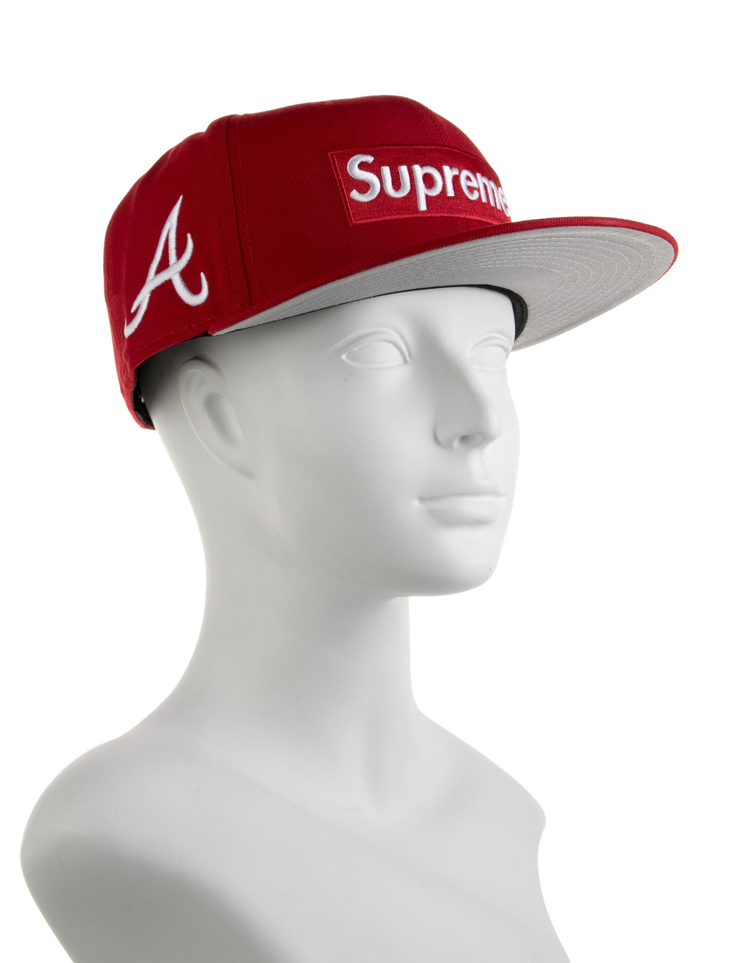 Supreme MLB Braves Box Logo Fitted Cap