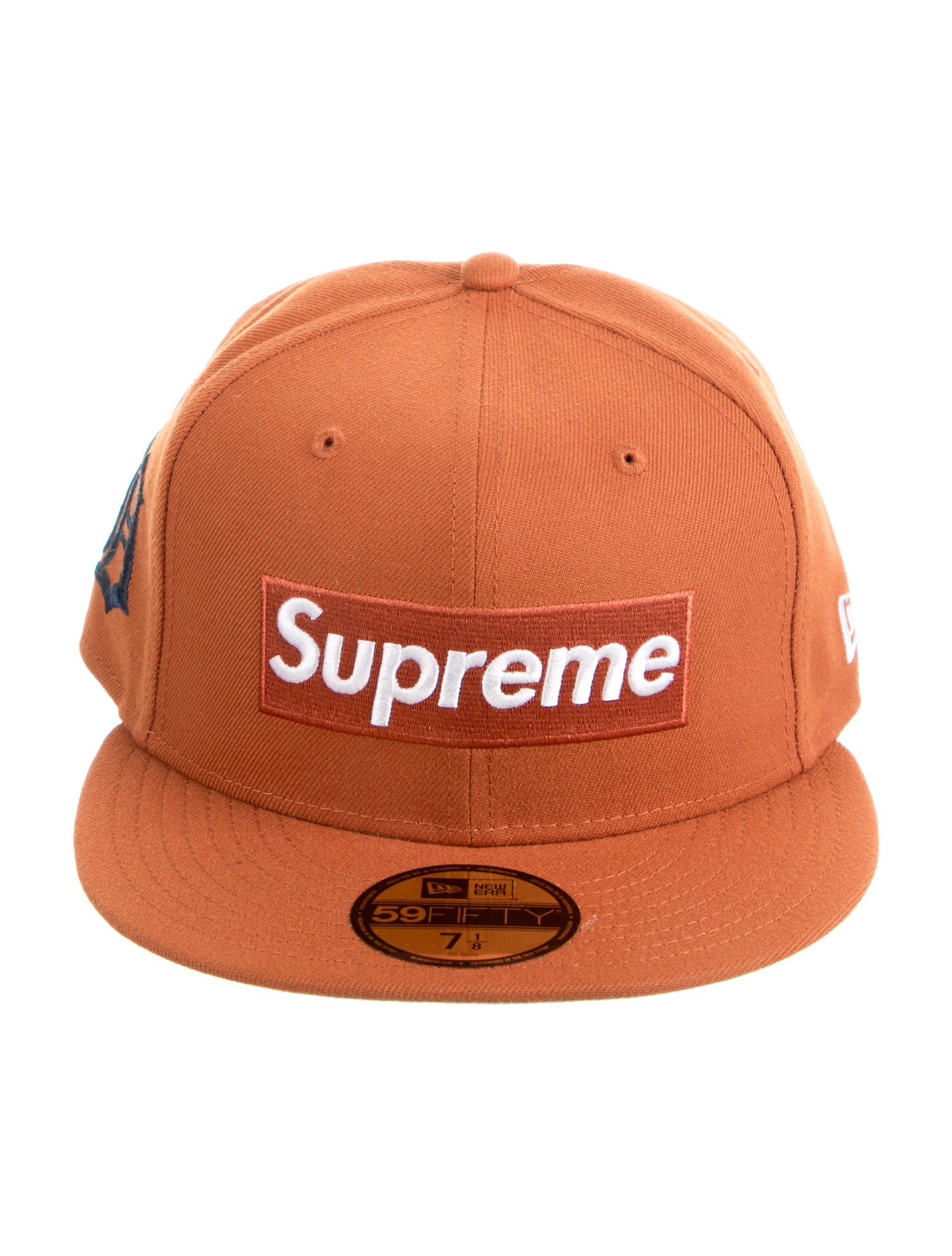New Era x Supreme MLB Teams Detroit Box Logo Fitted Hat