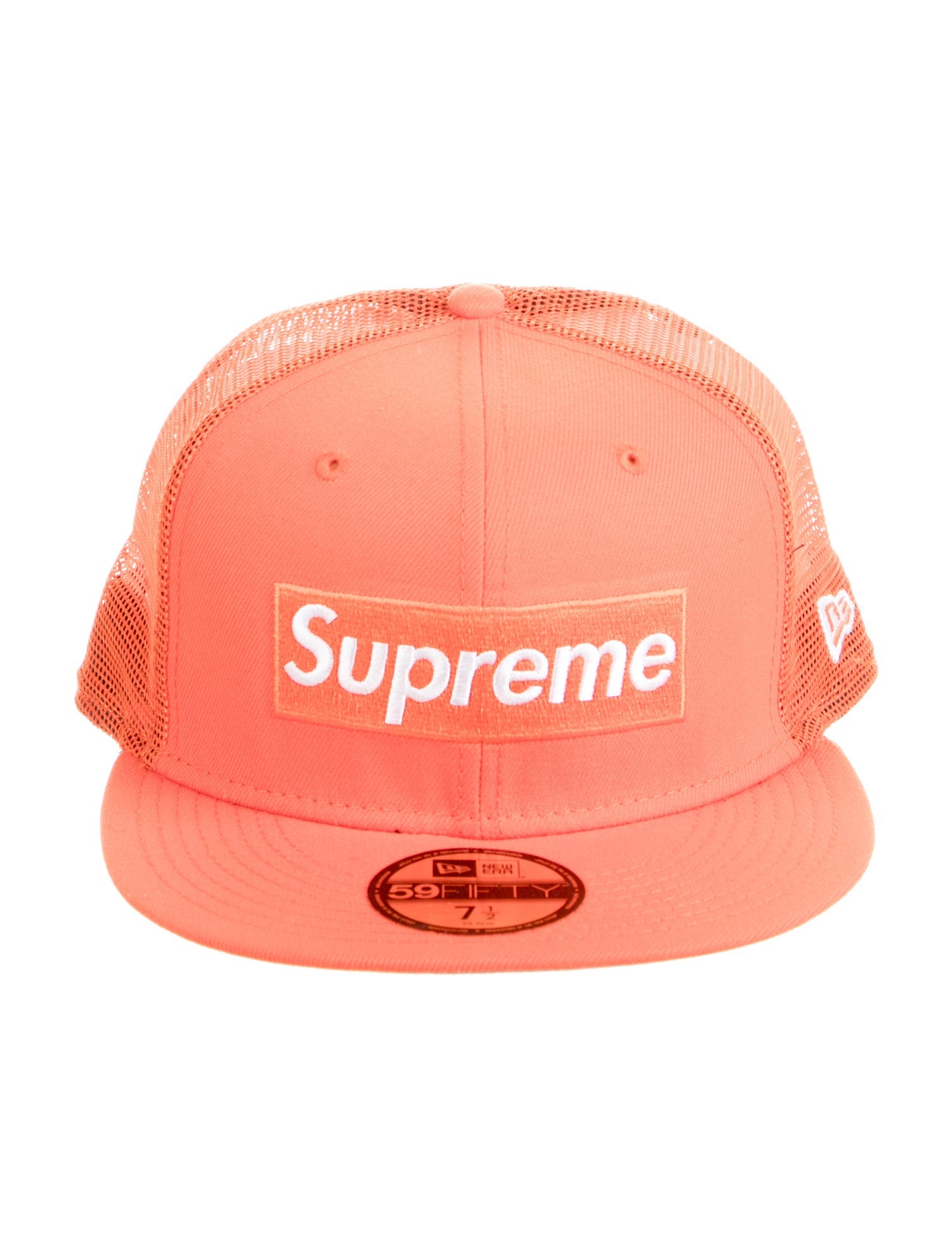 New Era x Supreme Box Logo Mesh Back Fitted Hat