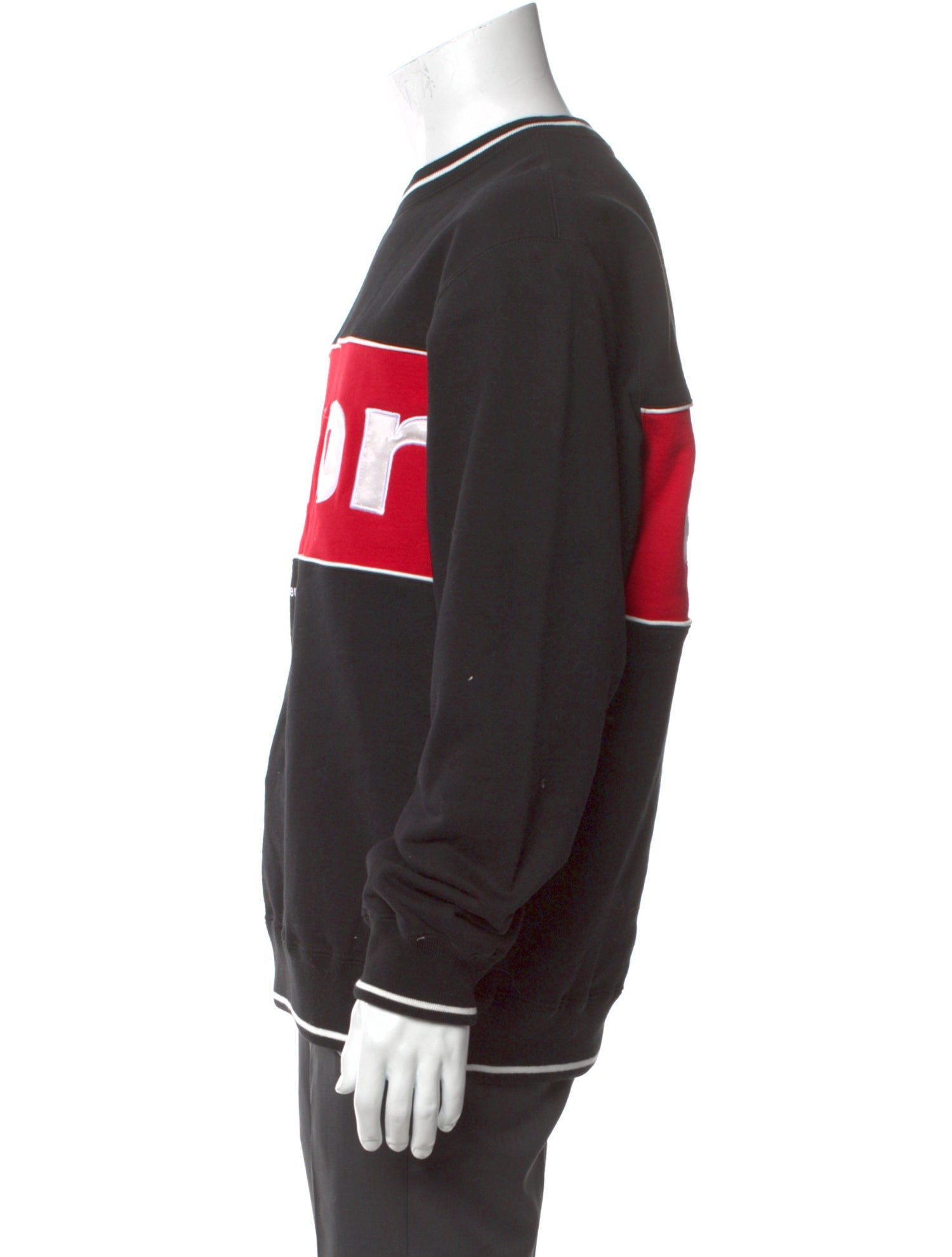 Supreme Graphic Print Crew Neck Pullover