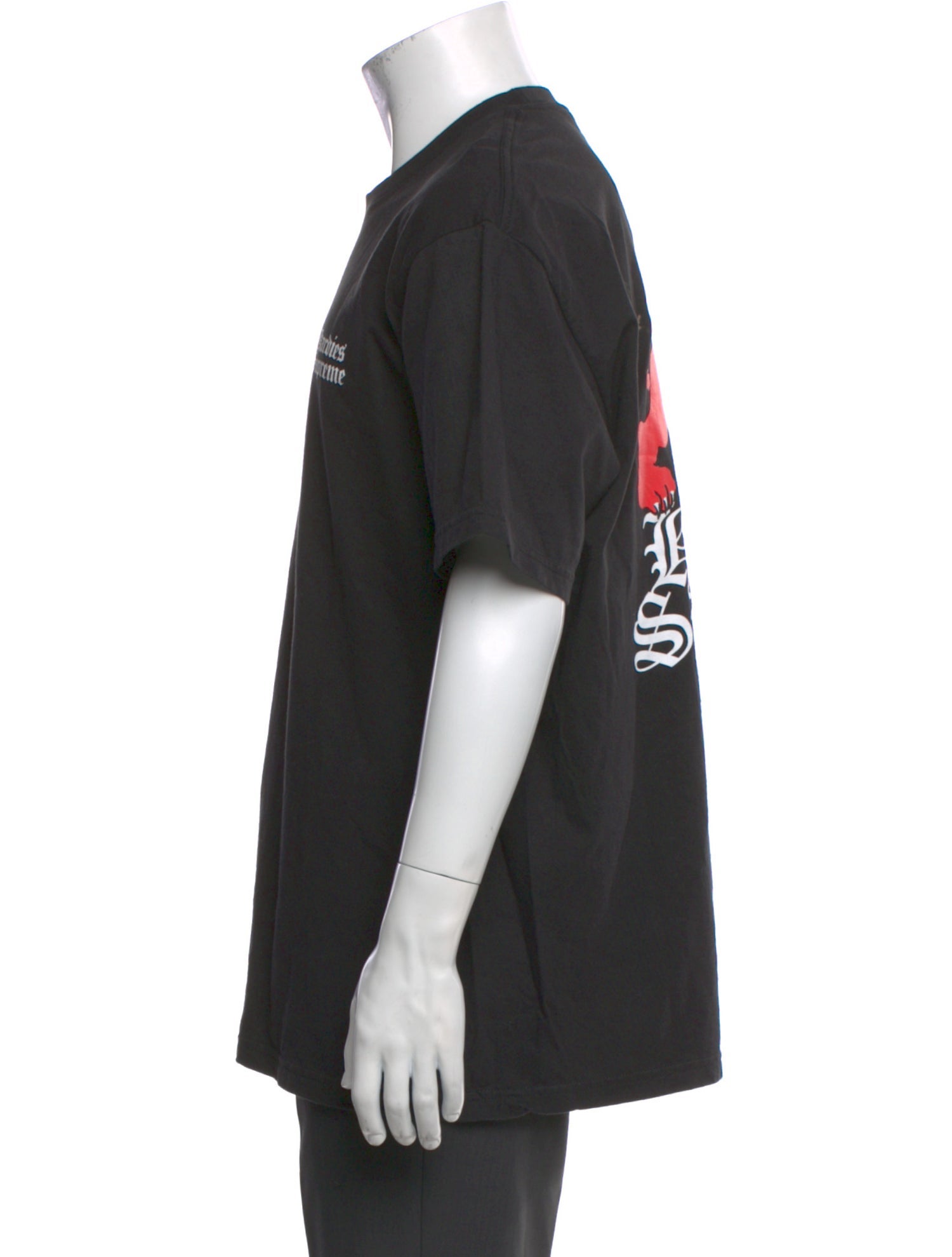 Supreme Graphic Print Crew Neck T-Shirt