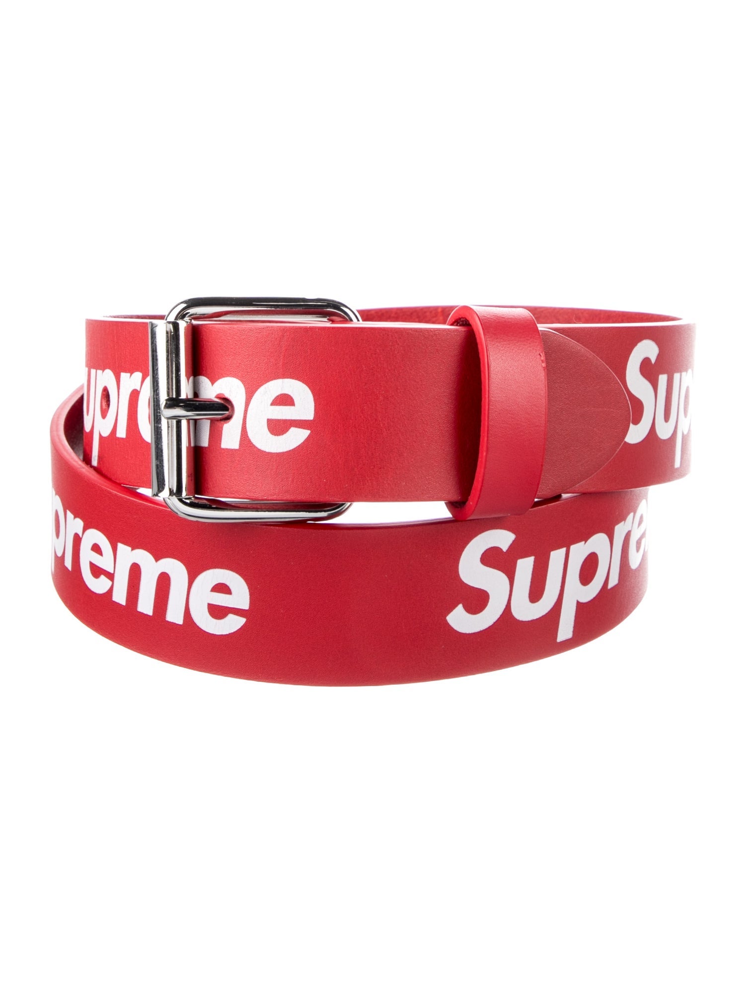Supreme Repeat Leather Leather Waist Belt