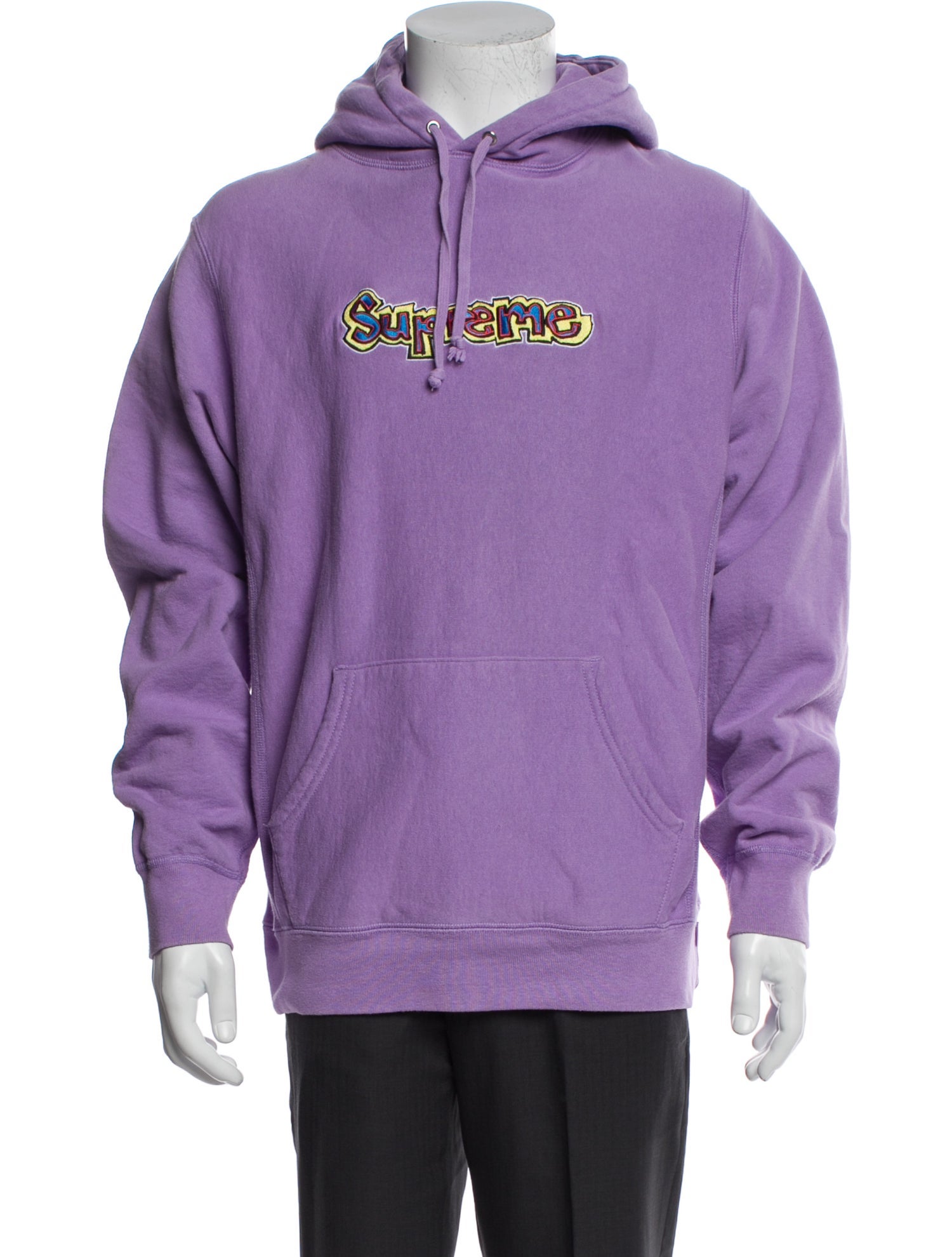 Supreme Graphic Print Crew Neck Hoodie