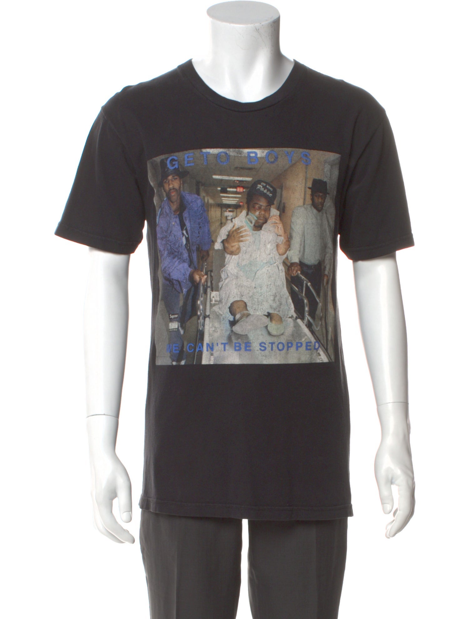 Supreme Graphic Print Crew Neck T-Shirt