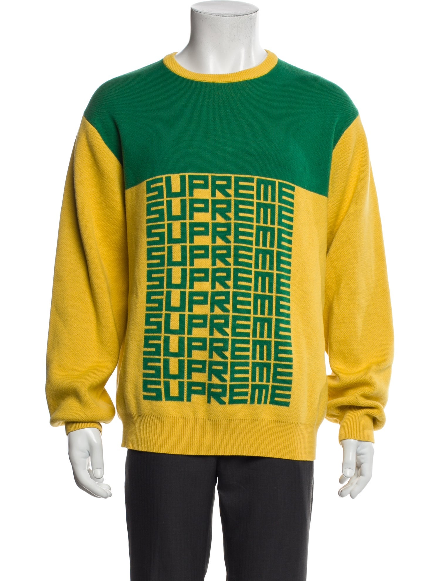 Supreme Printed Crew Neck Pullover