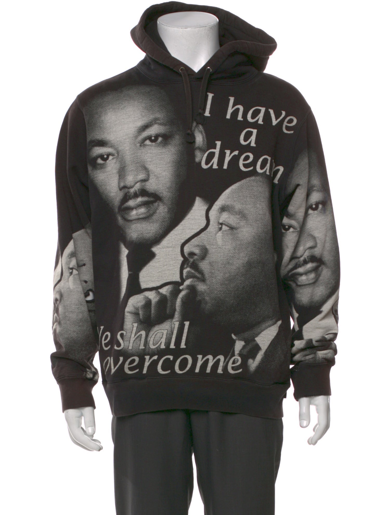 Supreme MLK Graphic Print Hoodie