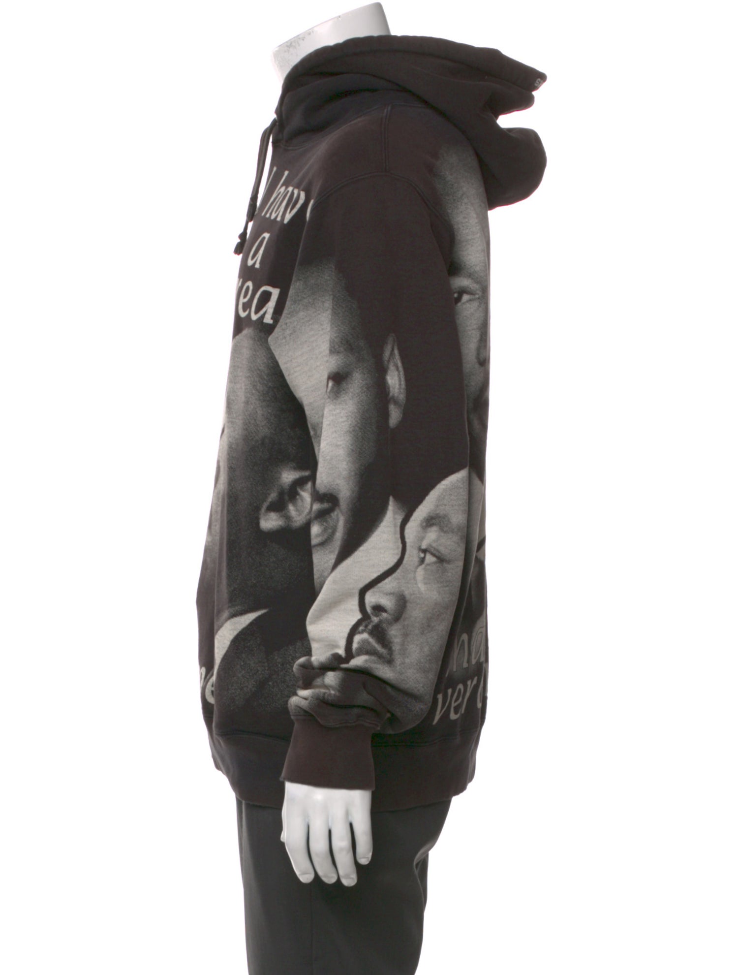 Supreme MLK Graphic Print Hoodie