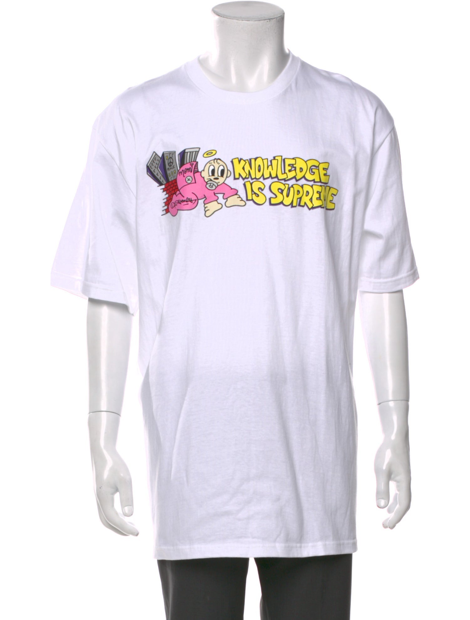 Supreme Graphic Print Crew Neck T-Shirt