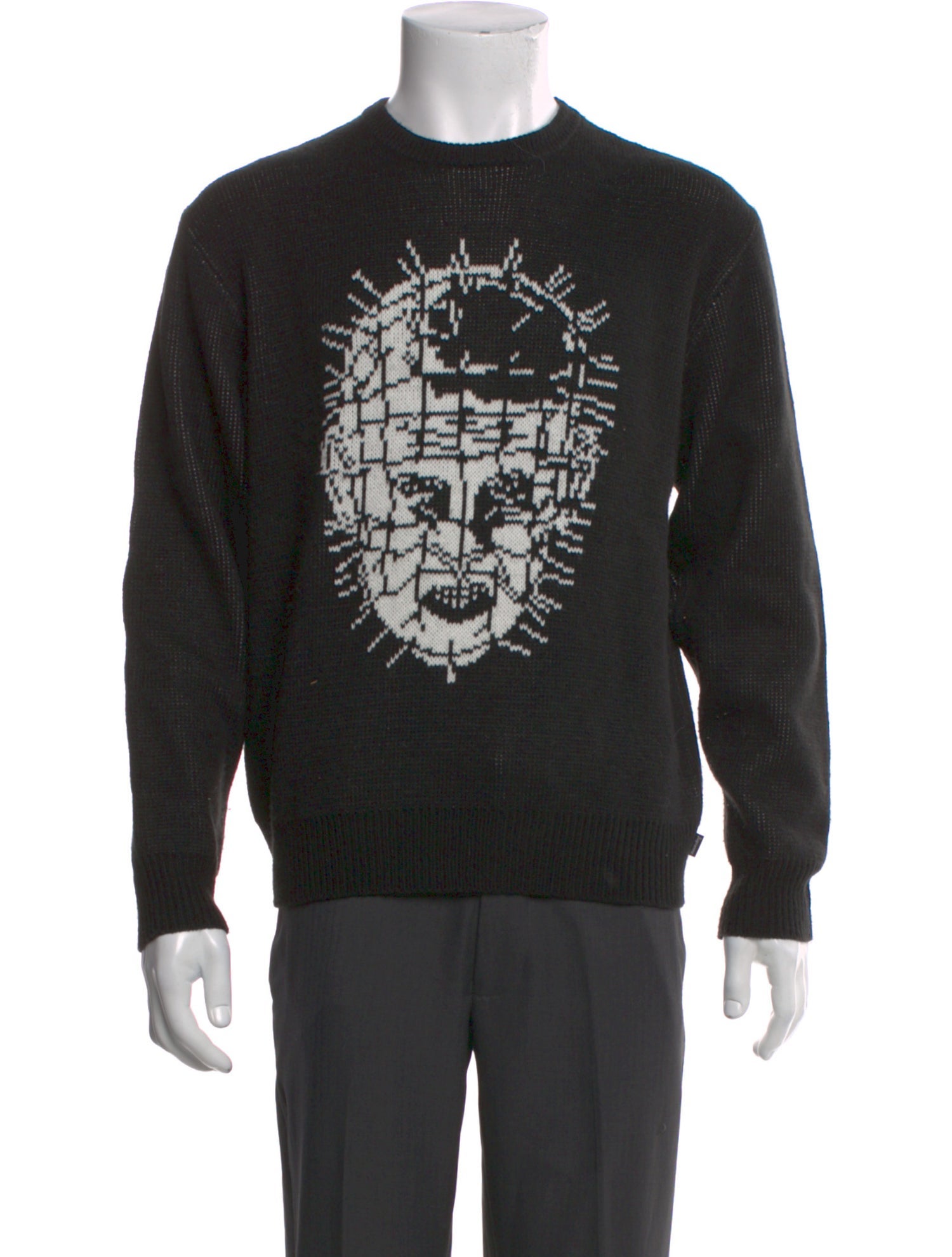 Supreme Graphic Print Crew Neck Pullover