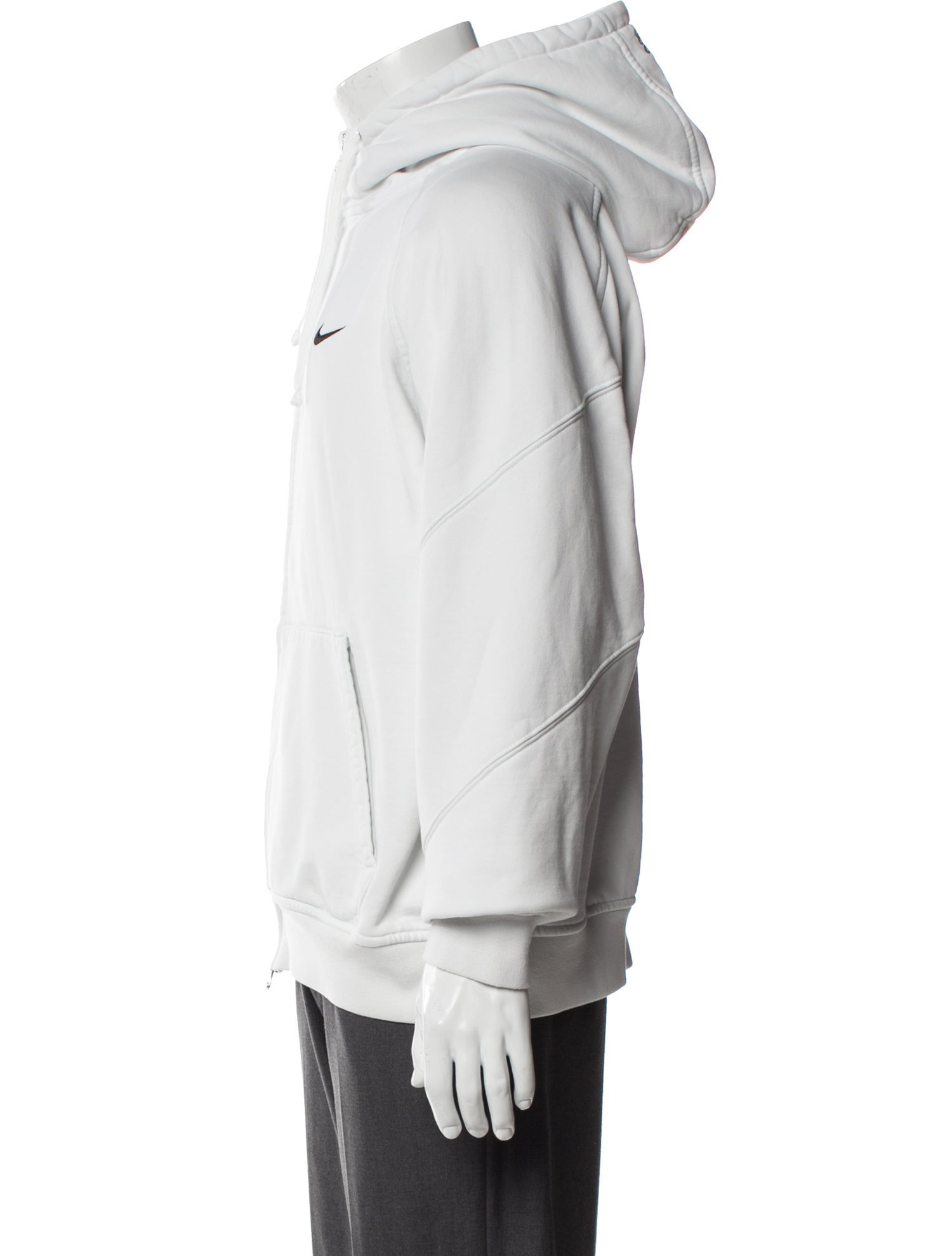 Supreme x Nike Mock Neck Long Sleeve Hoodie