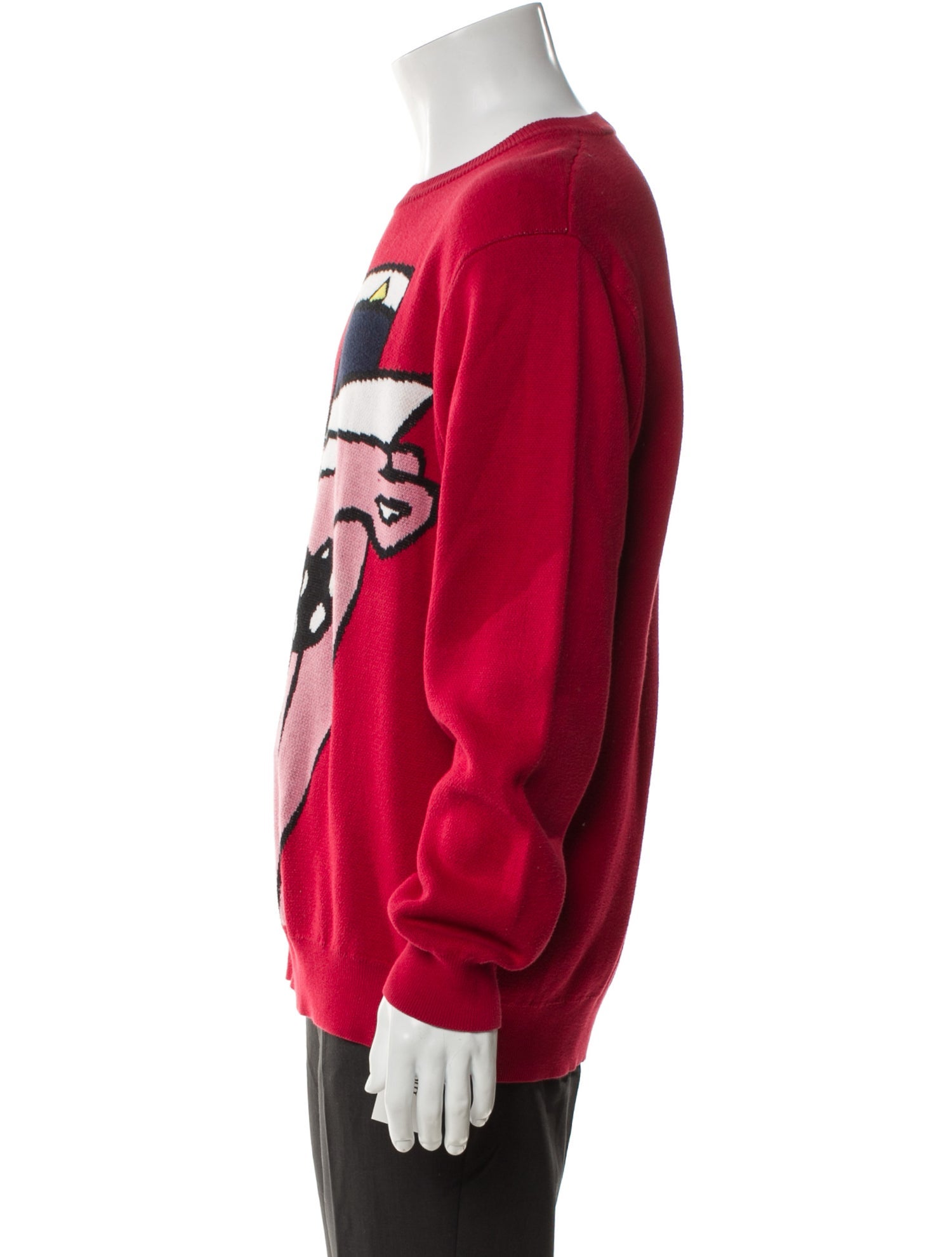Supreme Graphic Print Crew Neck Pullover