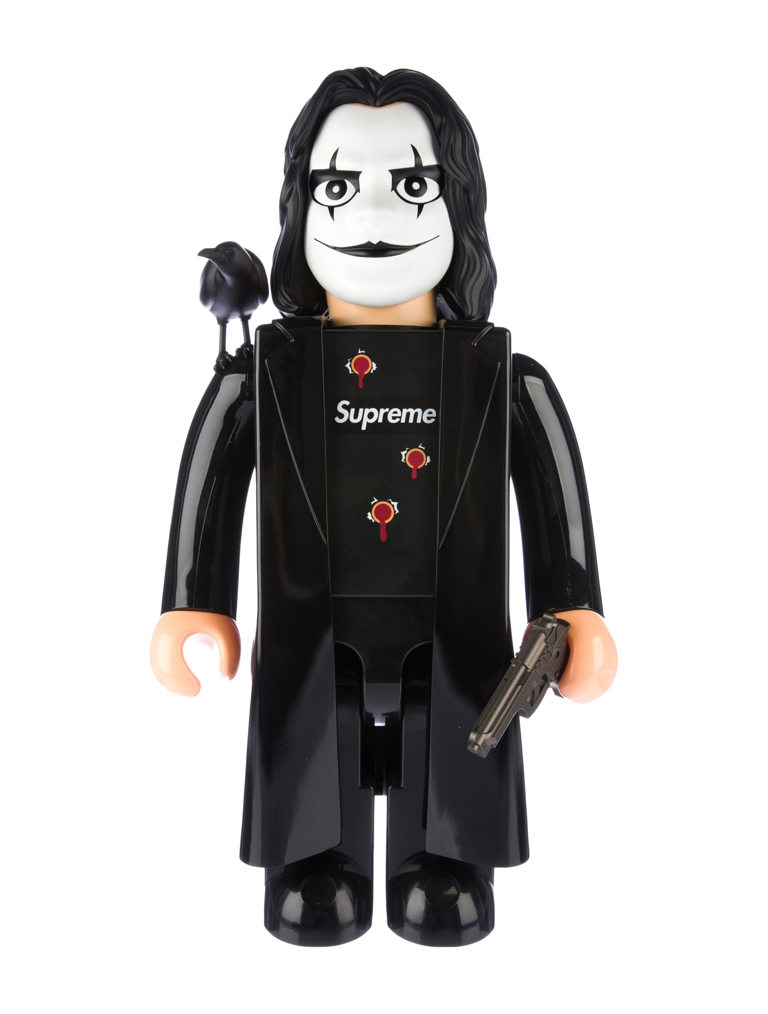 Supreme x Medicom Kubrick 'The Crow' 1000% Figure