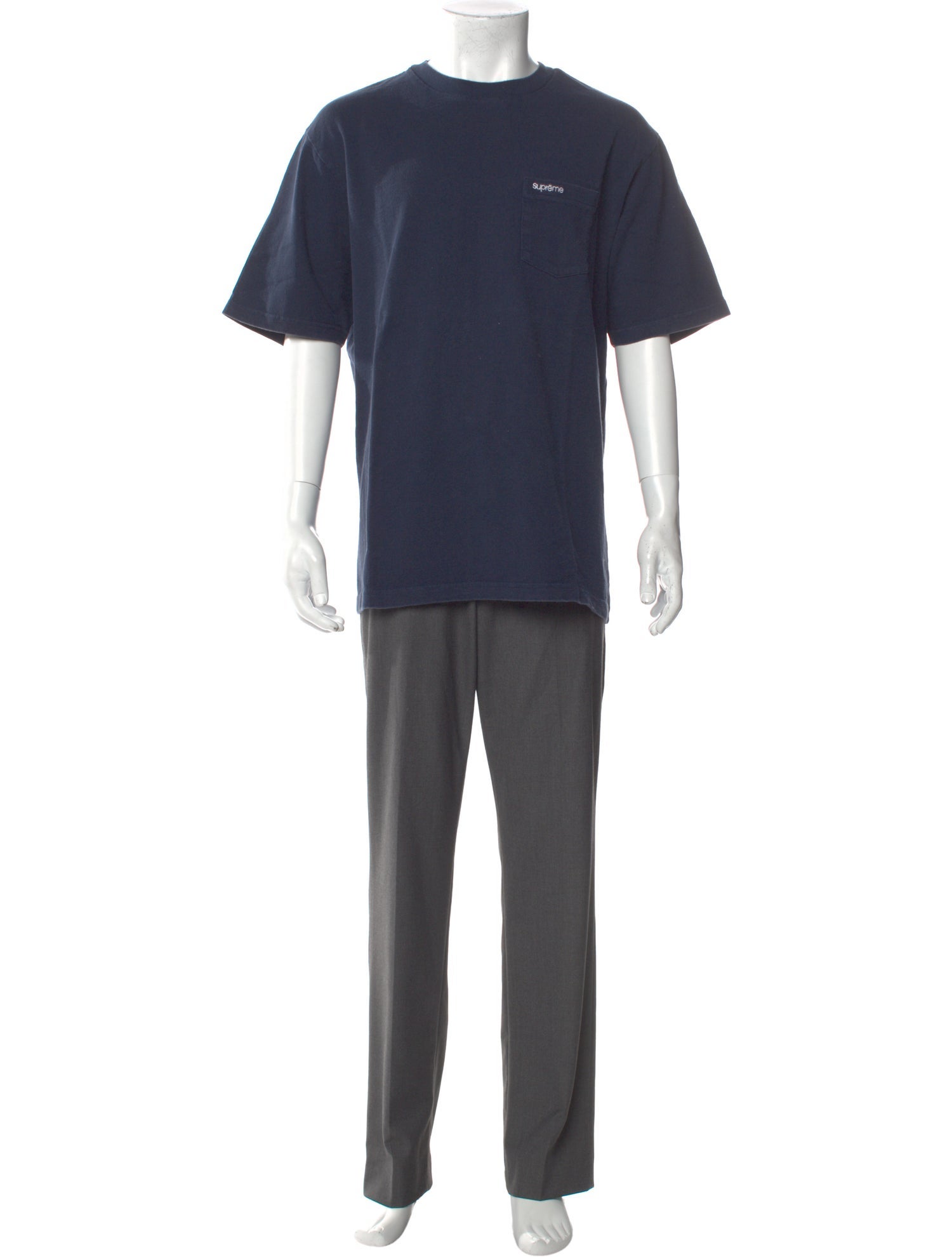 Supreme Crew Neck Short Sleeve T-Shirt