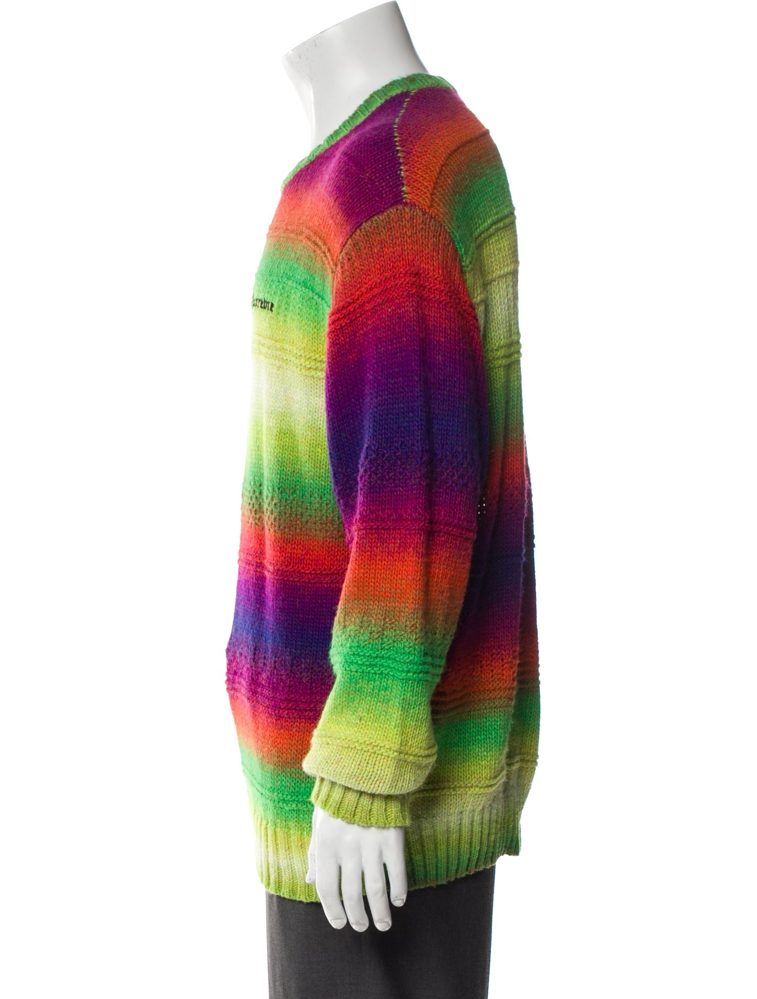 Supreme Striped Crew Neck Pullover