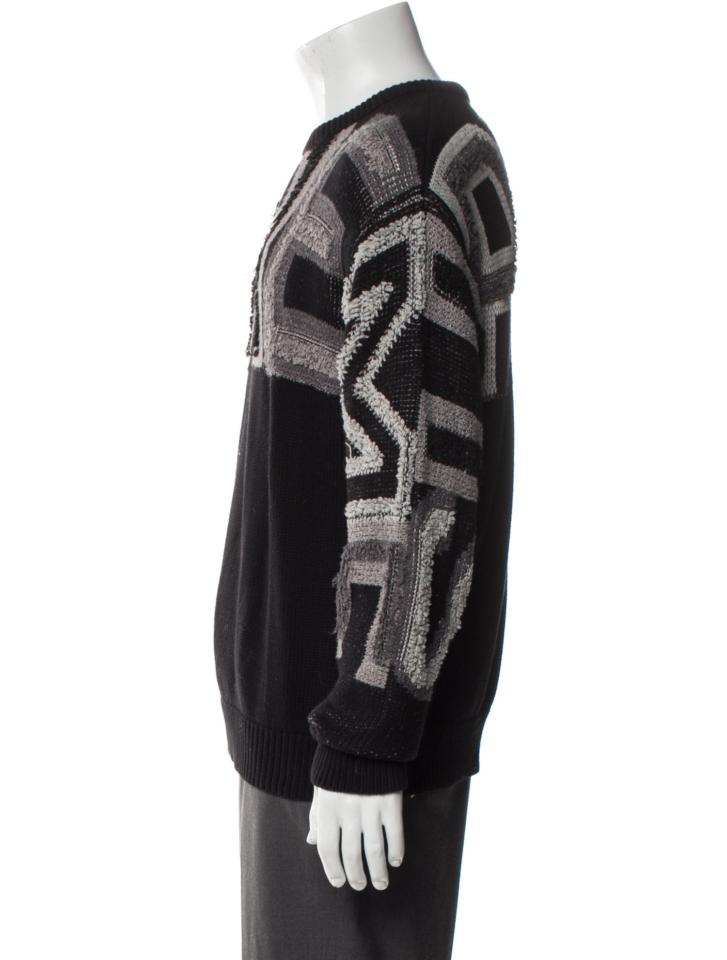 Supreme Graphic Print Crew Neck Pullover