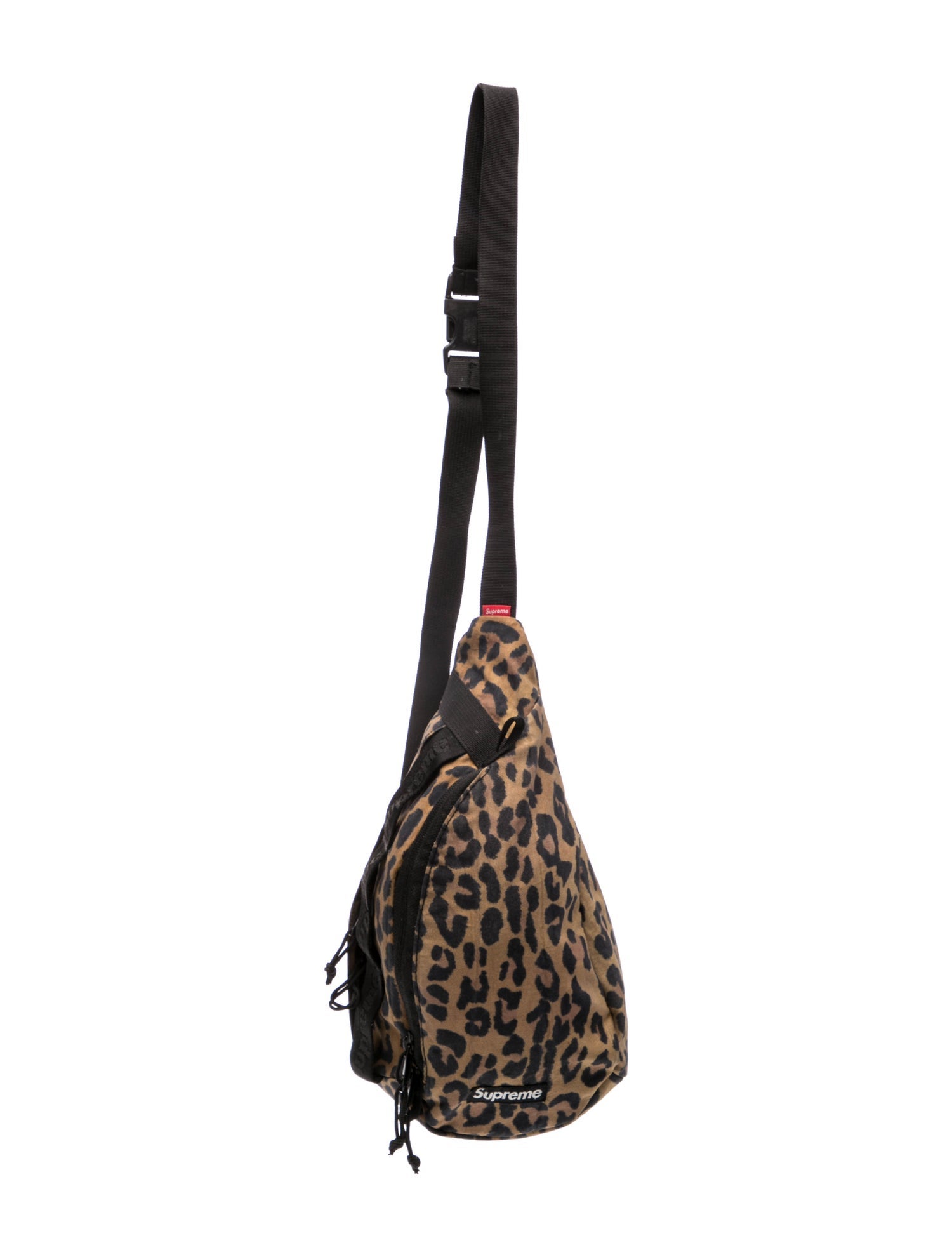 Supreme Nylon Leopard Sling