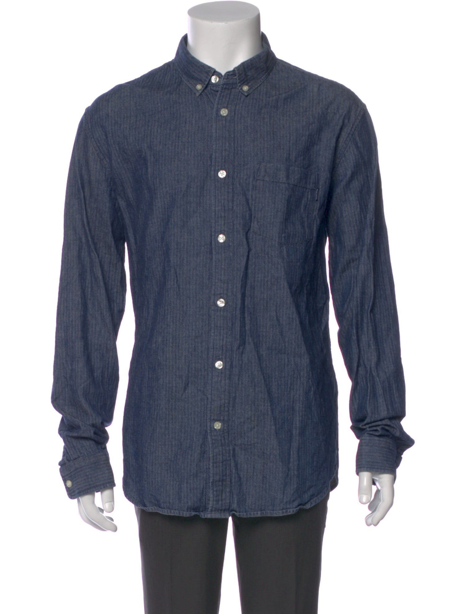 Supreme Long Sleeve Denim Shirt