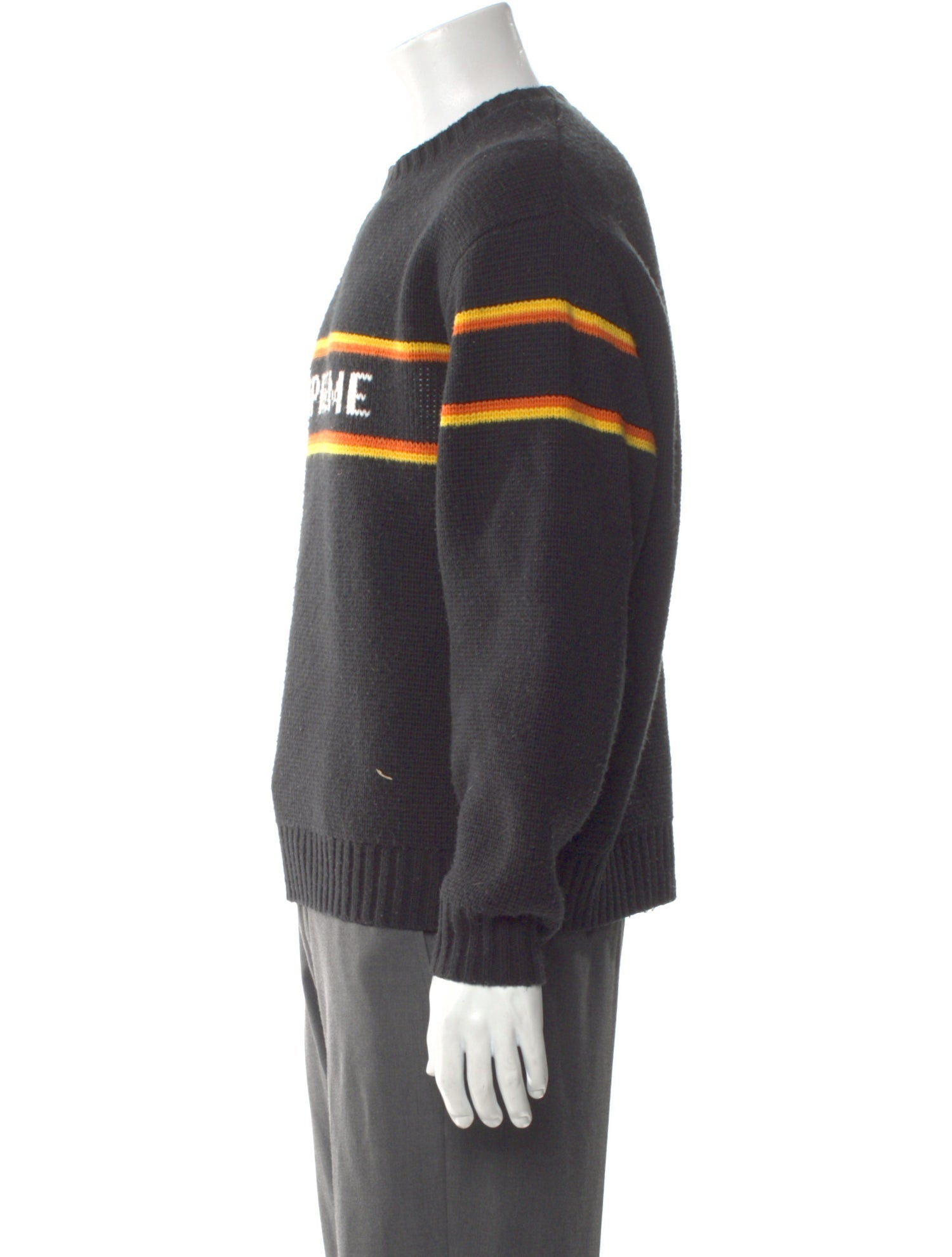 Supreme Graphic Print Crew Neck Pullover
