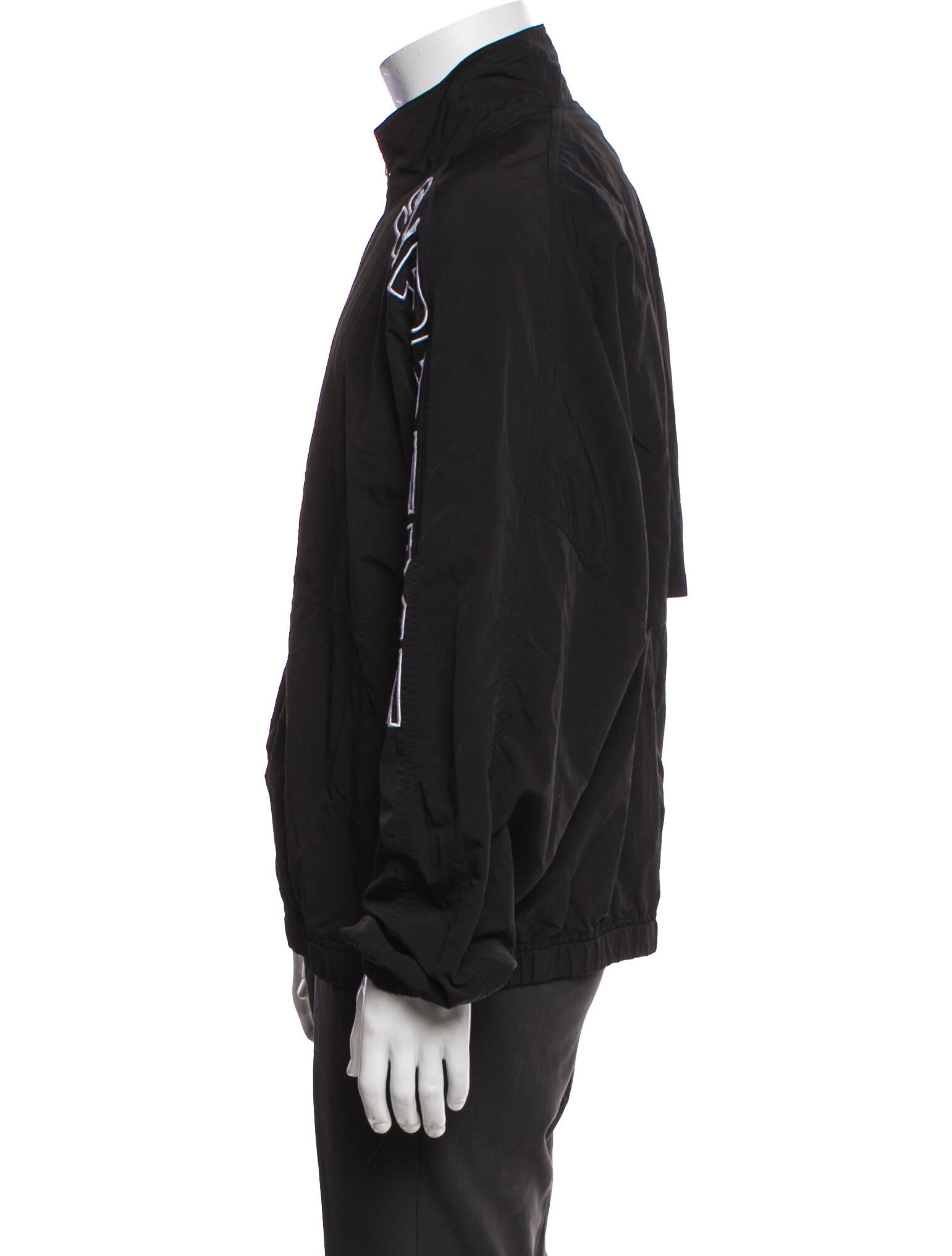 Supreme 2025 Spellout Embroidered Ripstop Track Windbreaker