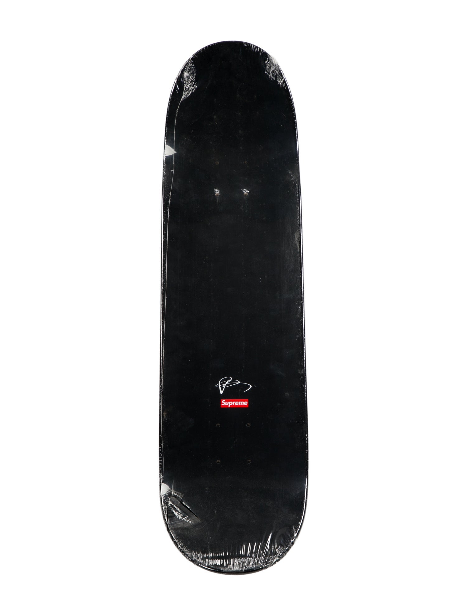 Supreme x Robert Longo Untitled (Angel) Skateboard Deck - Black