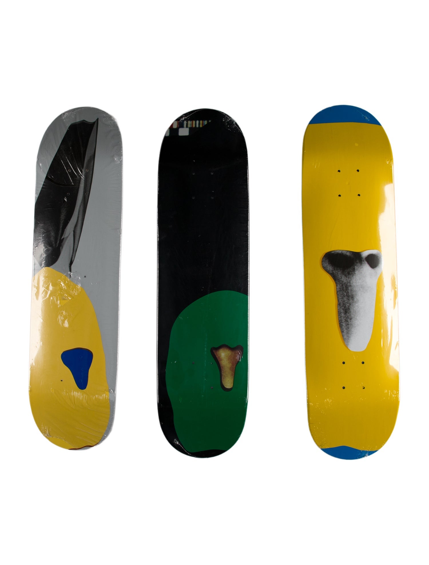 Supreme x Robert Longo Untitled (Angel) Skateboard Deck - Black