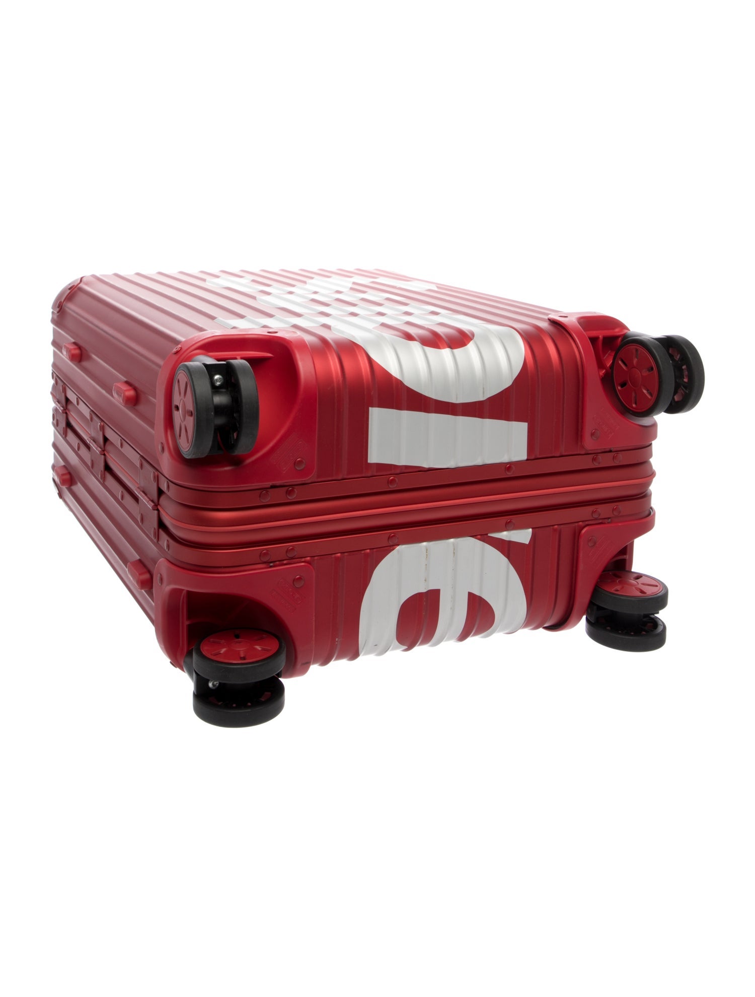 Supreme x Rimowa Topas Multiwheel 45L - Red Suitcases, Luggage