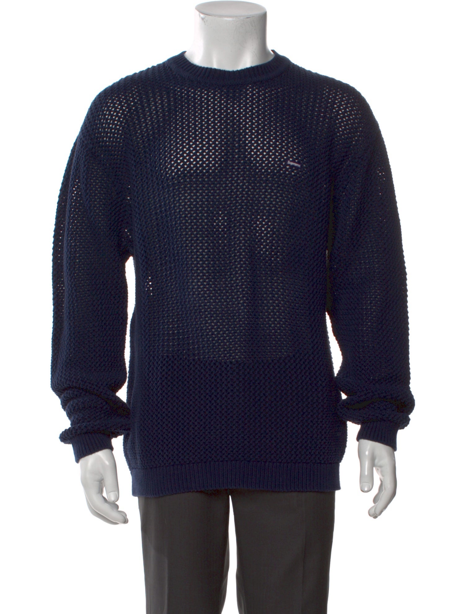 Supreme Crew Neck Long Sleeve Pullover