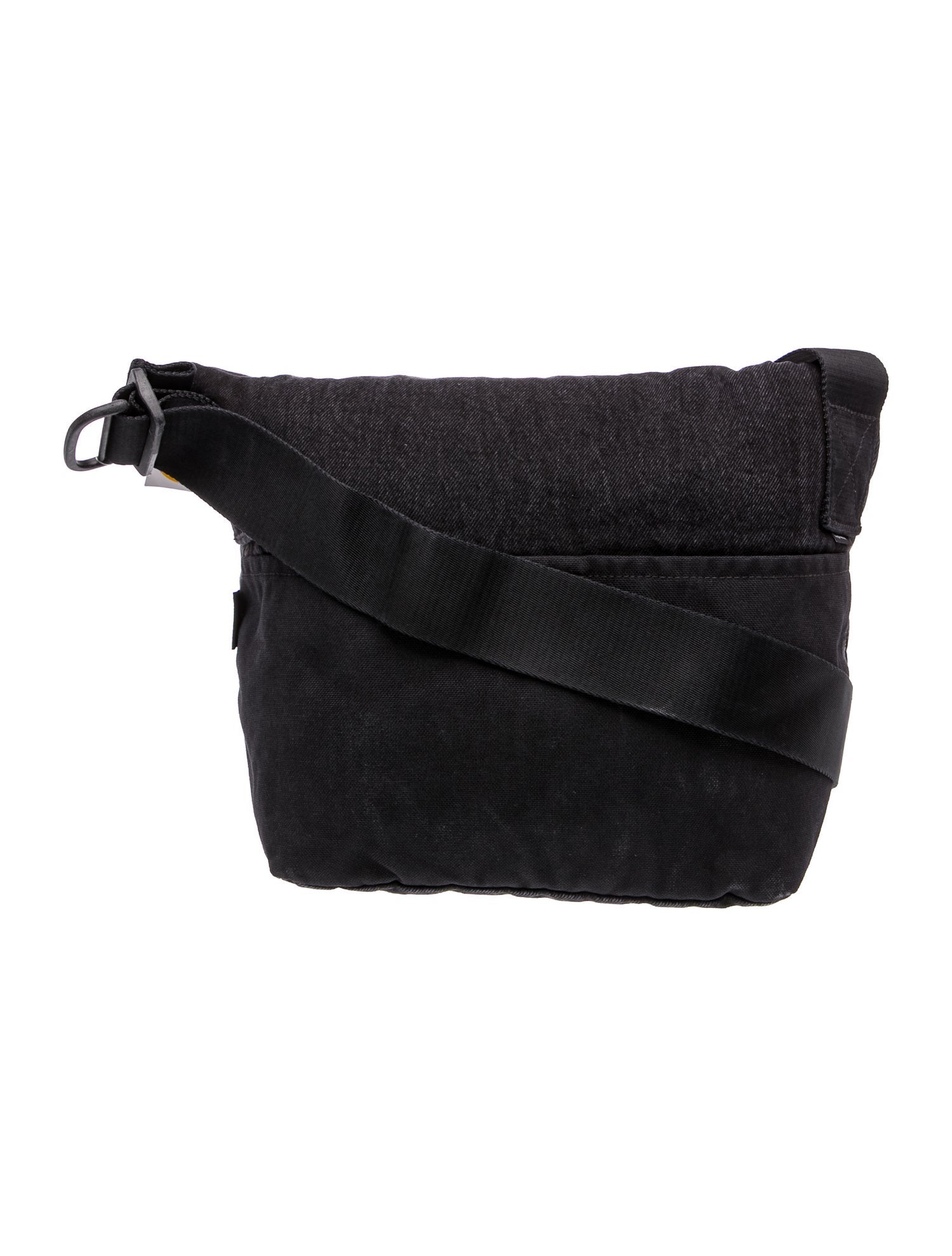Supreme Denim Messenger Bag w/ Tags - Black Messenger Bags, Bags