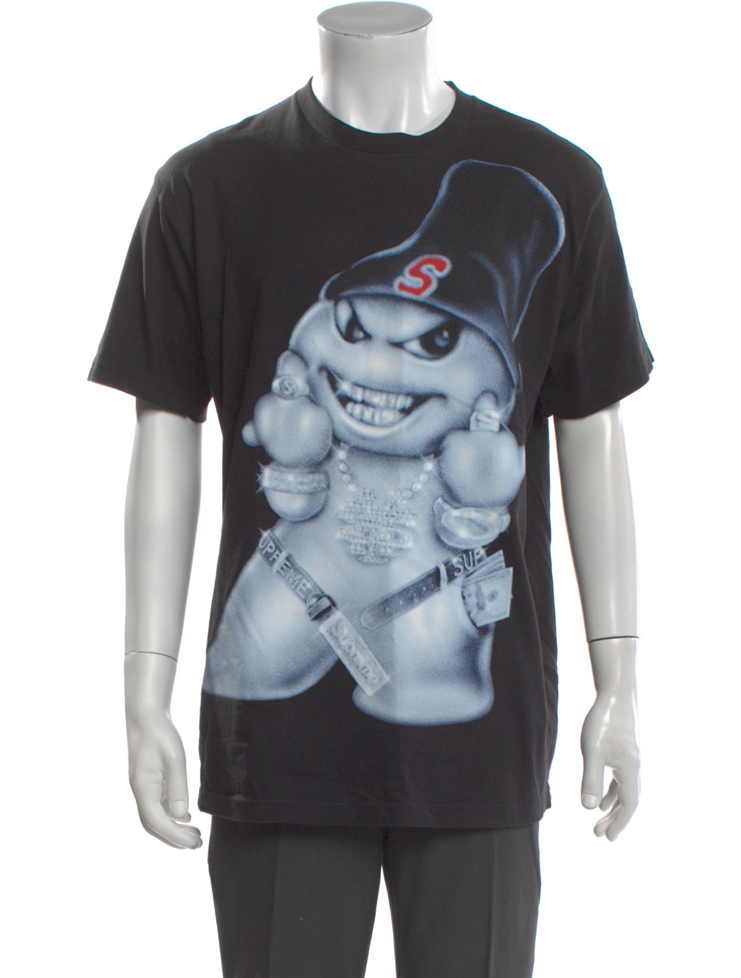 Supreme Graphic Print Crew Neck T-Shirt