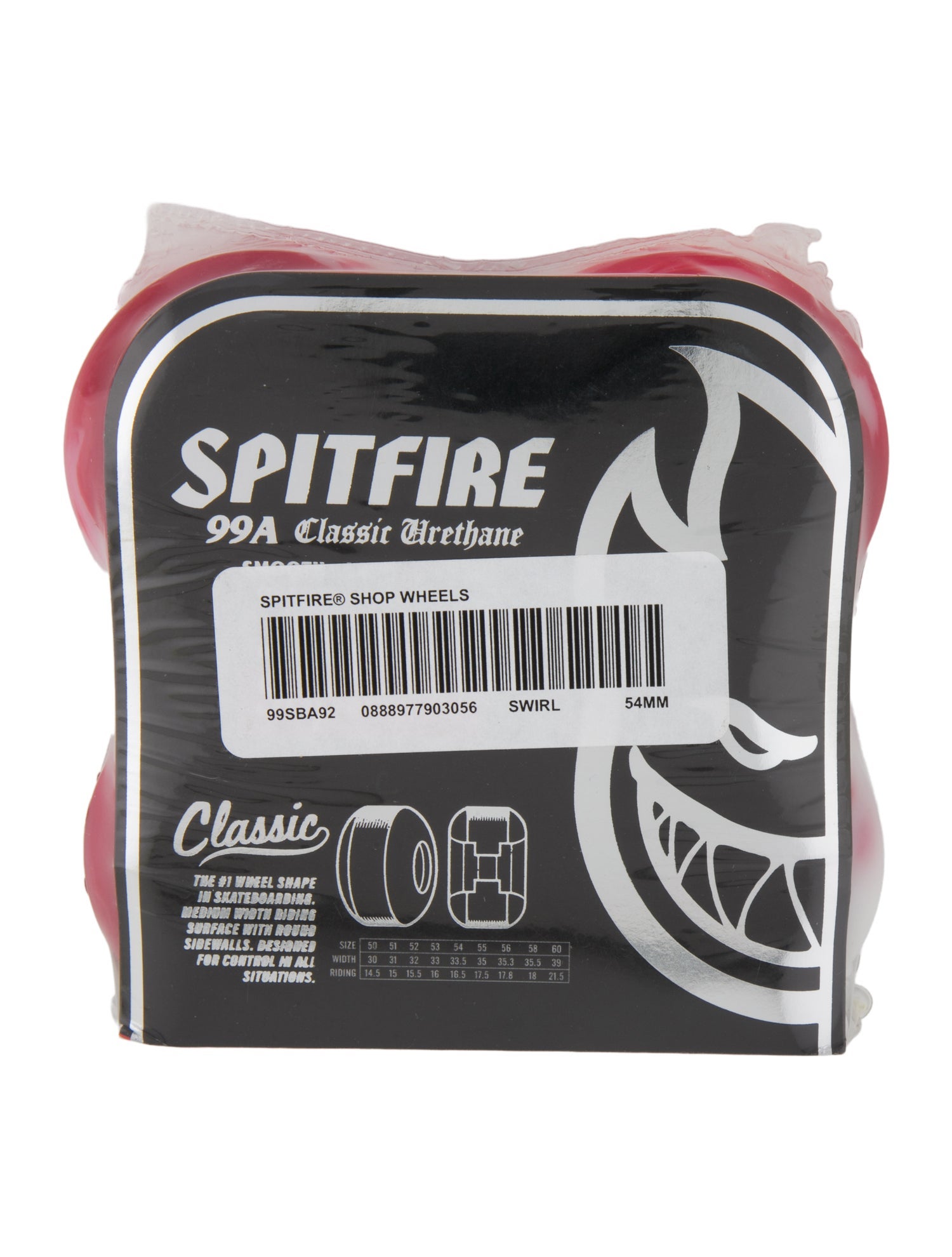 Supreme x Spitfire Shop Logo Wheels w/Tags