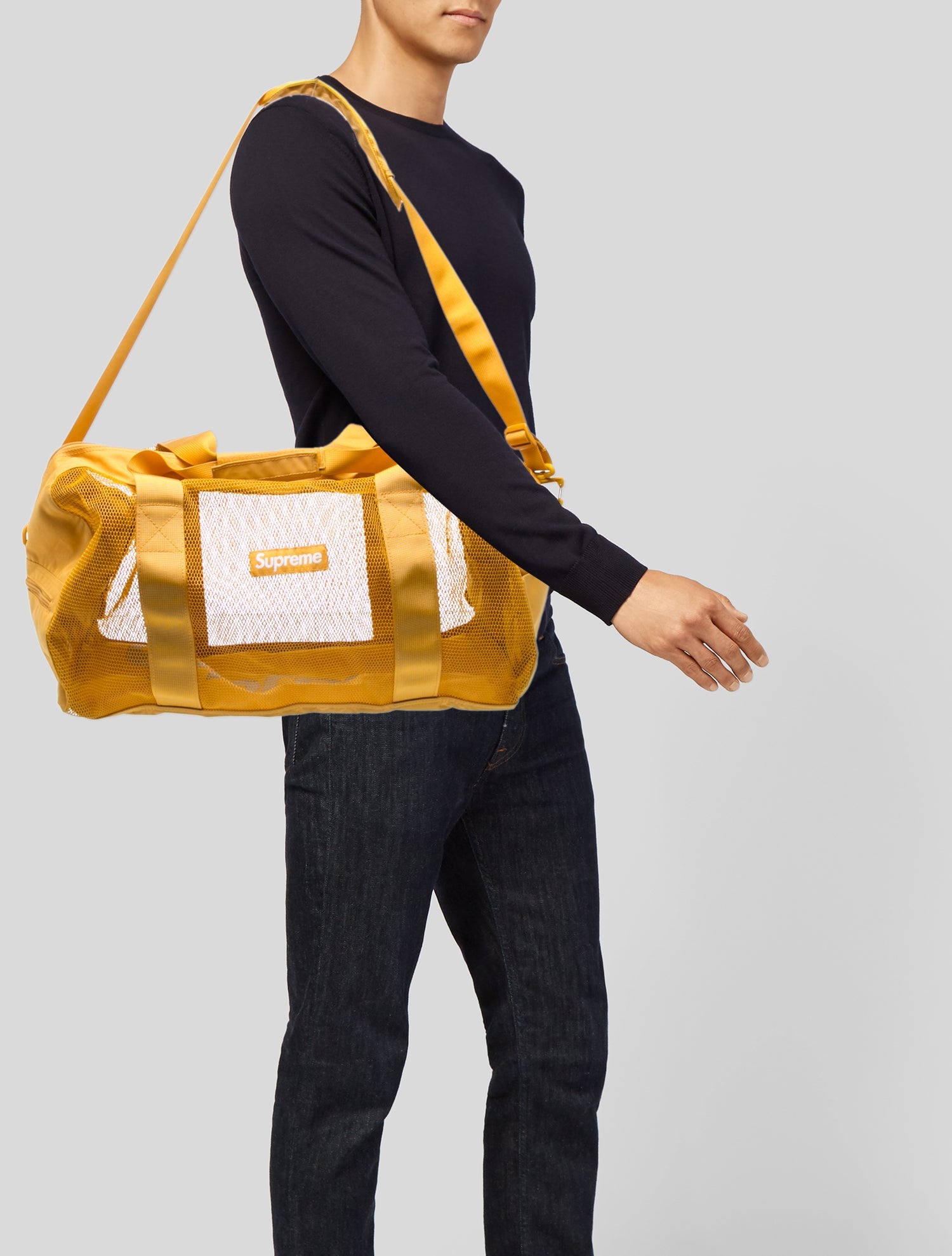 Supreme Mesh Mesh Big Duffle
