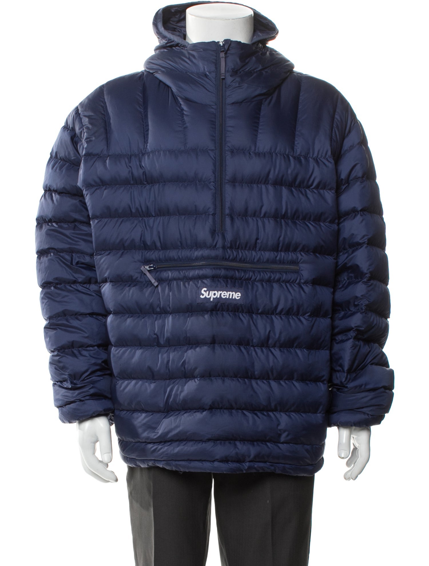 ジャケット・アウター Supreme PERTEX QUANTUM Supreme 2024 x Pertex Quantum Puffer Coat - Blue Outerwear