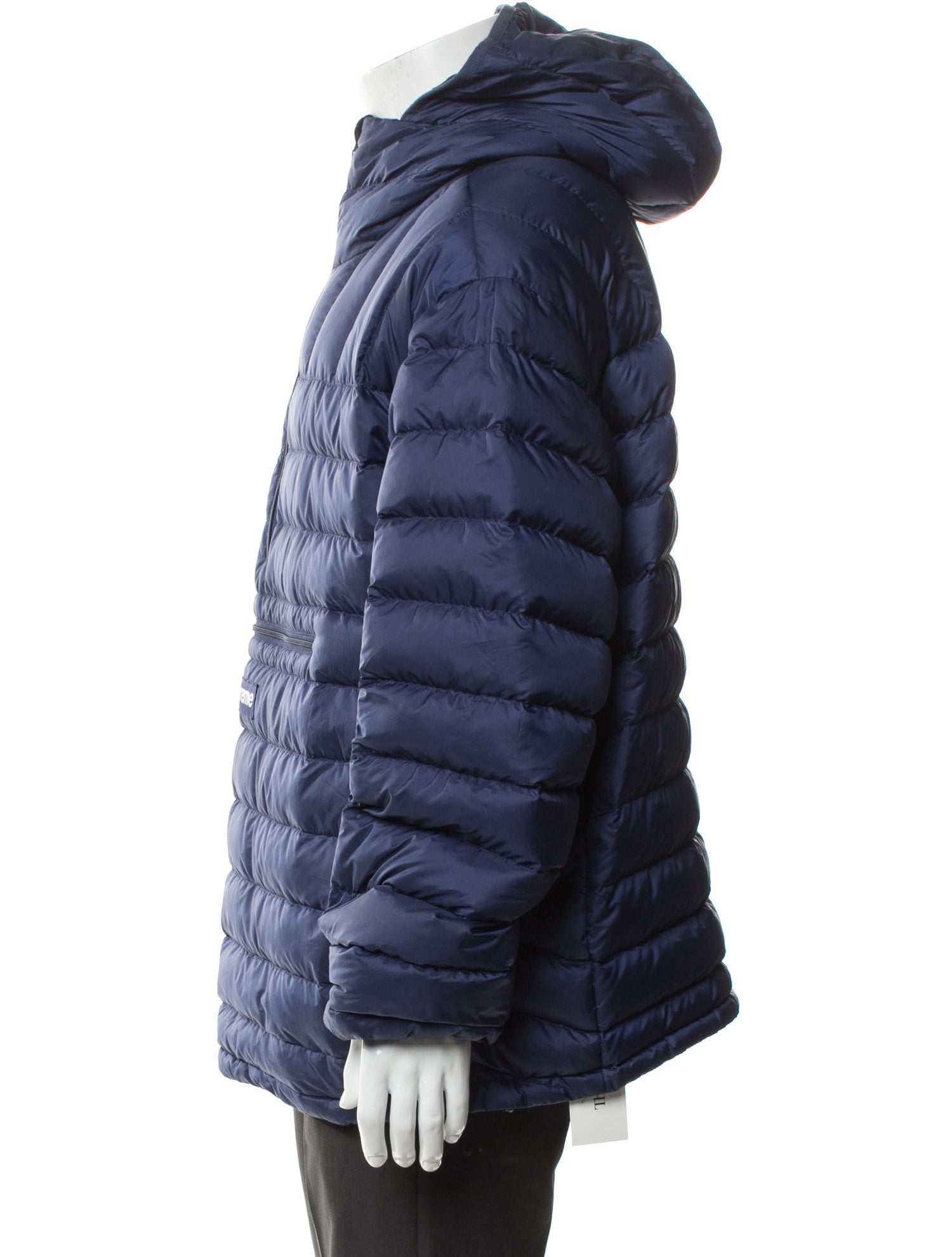 Supreme 2024 x Pertex Quantum Puffer Coat - Blue Outerwear