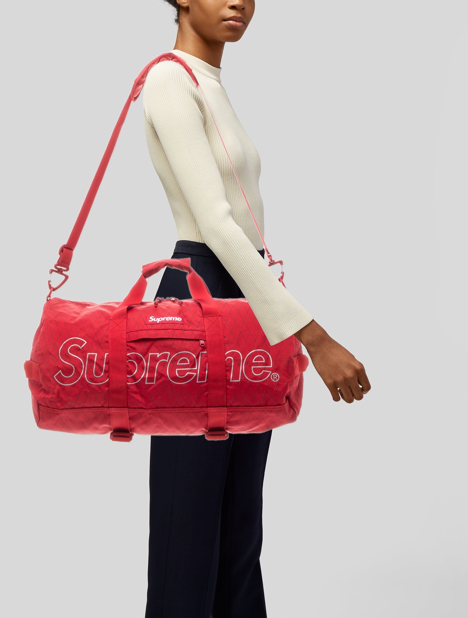 Supreme Nylon Weekender Bag