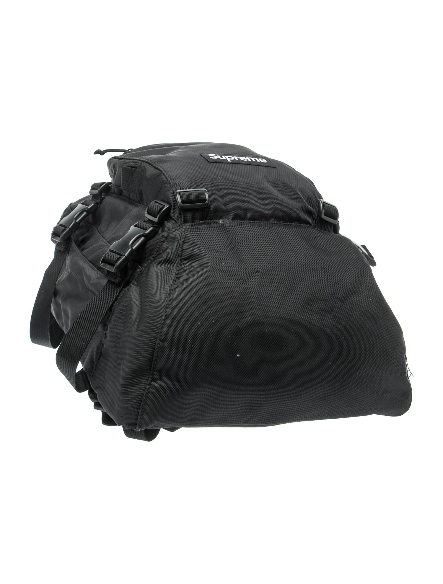 Supreme Nylon Backpack - Black Backpacks, Bags - WSPME89946 | The