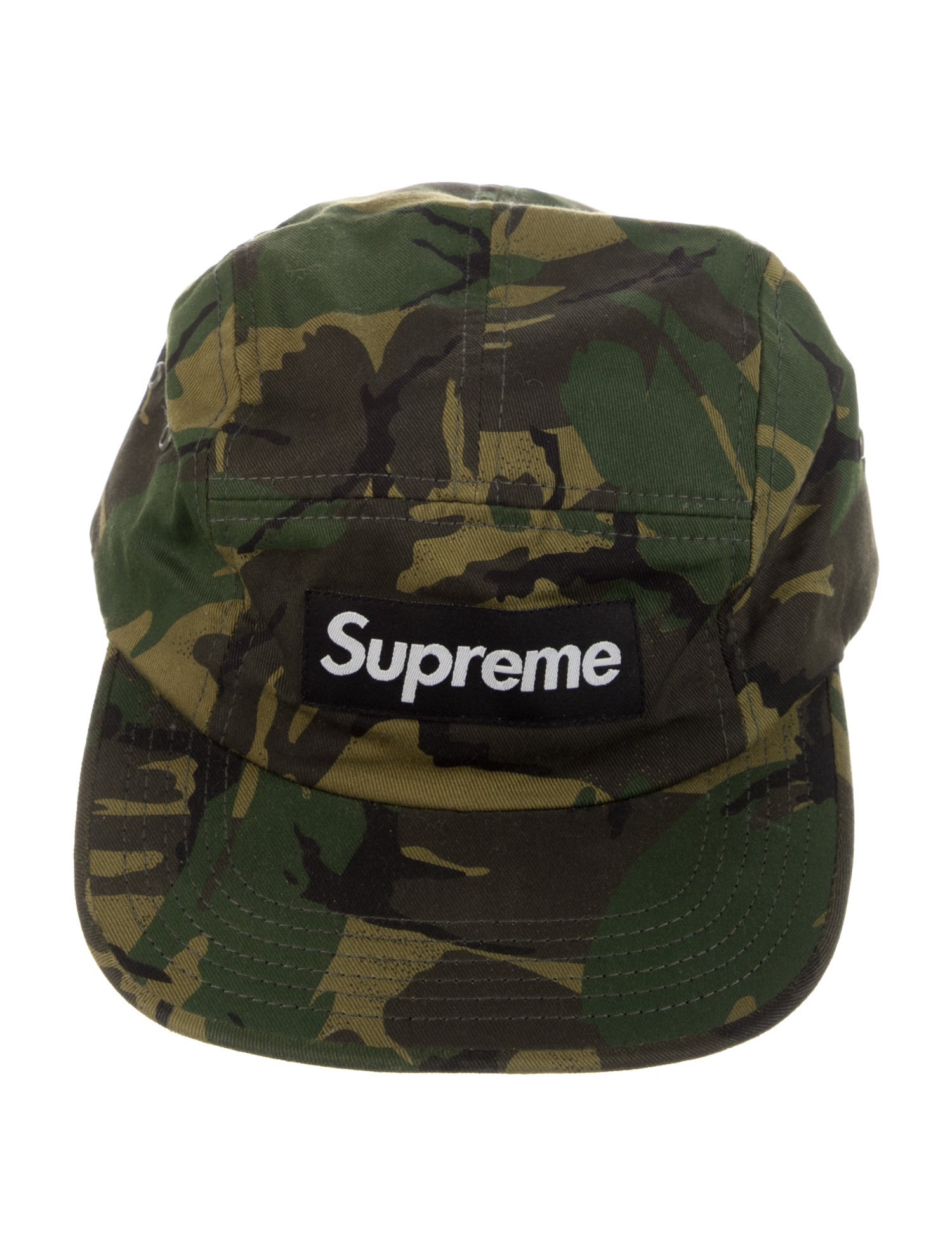Supreme Camo Camp Cap - Green Hats, Accessories - WSPME89987 | The