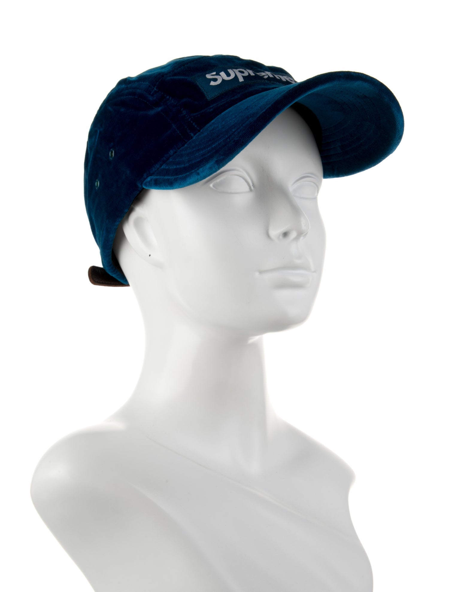 Supreme Velvet Camp Cap
