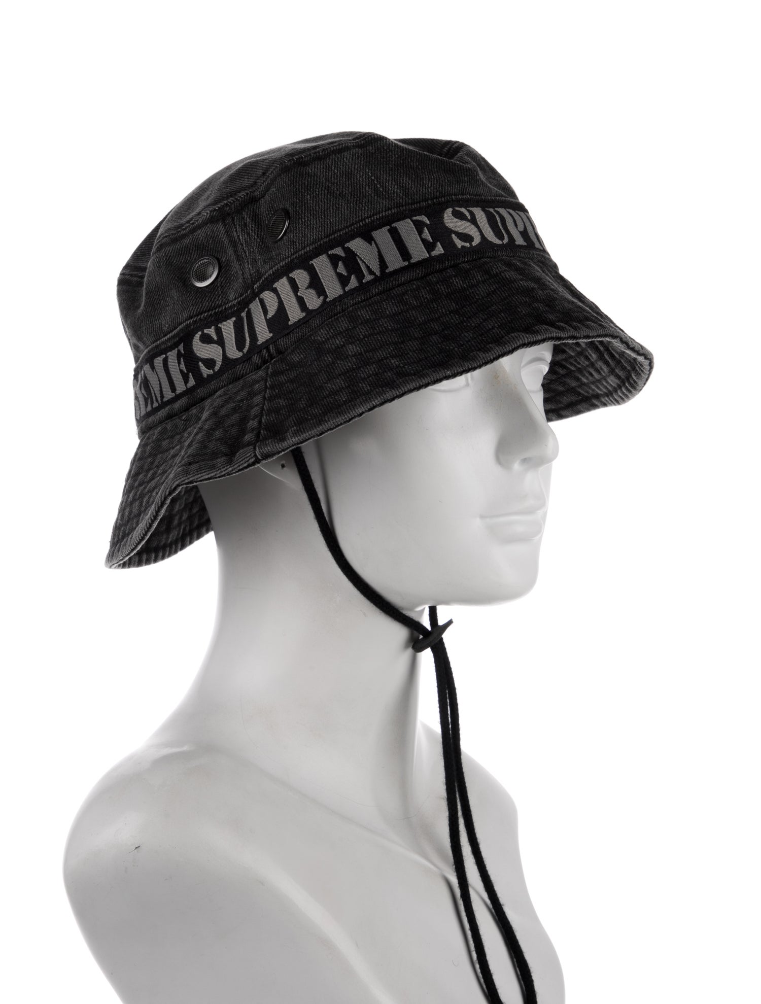 Supreme Stencil Webbing Boonie Bucket Hat