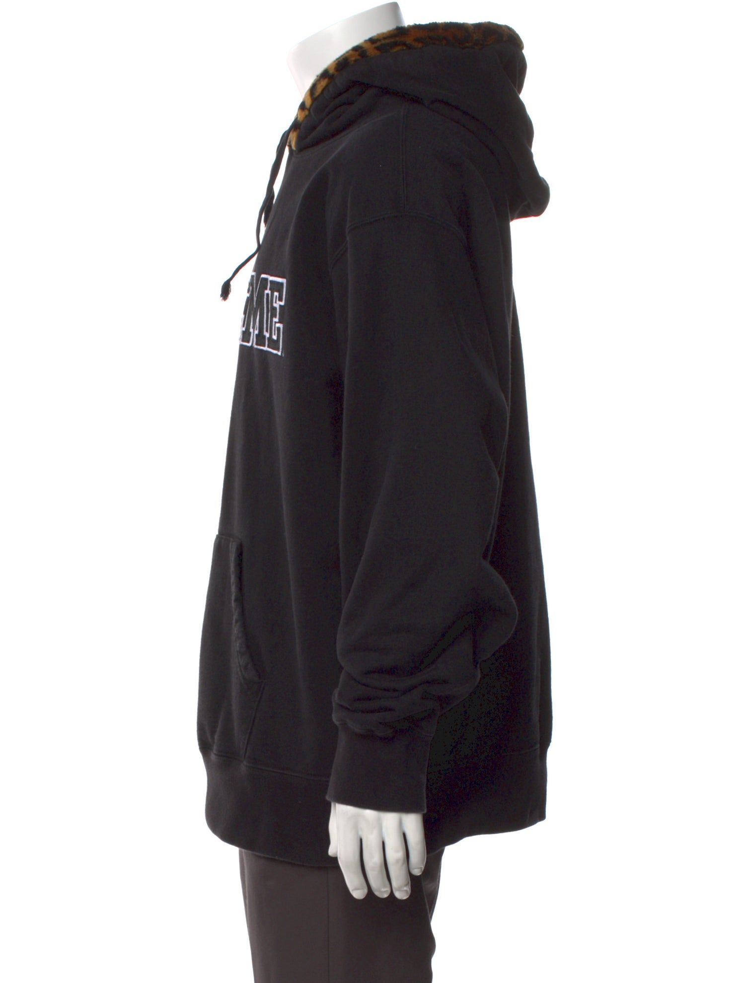 Supreme Graphic Print Crew Neck Hoodie