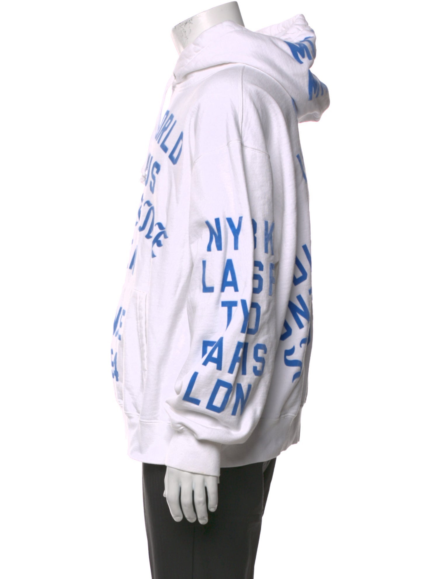 Yeezy Season 5 Half-Zip Windbreaker Sweatshirt w/ Tags - Burgundy