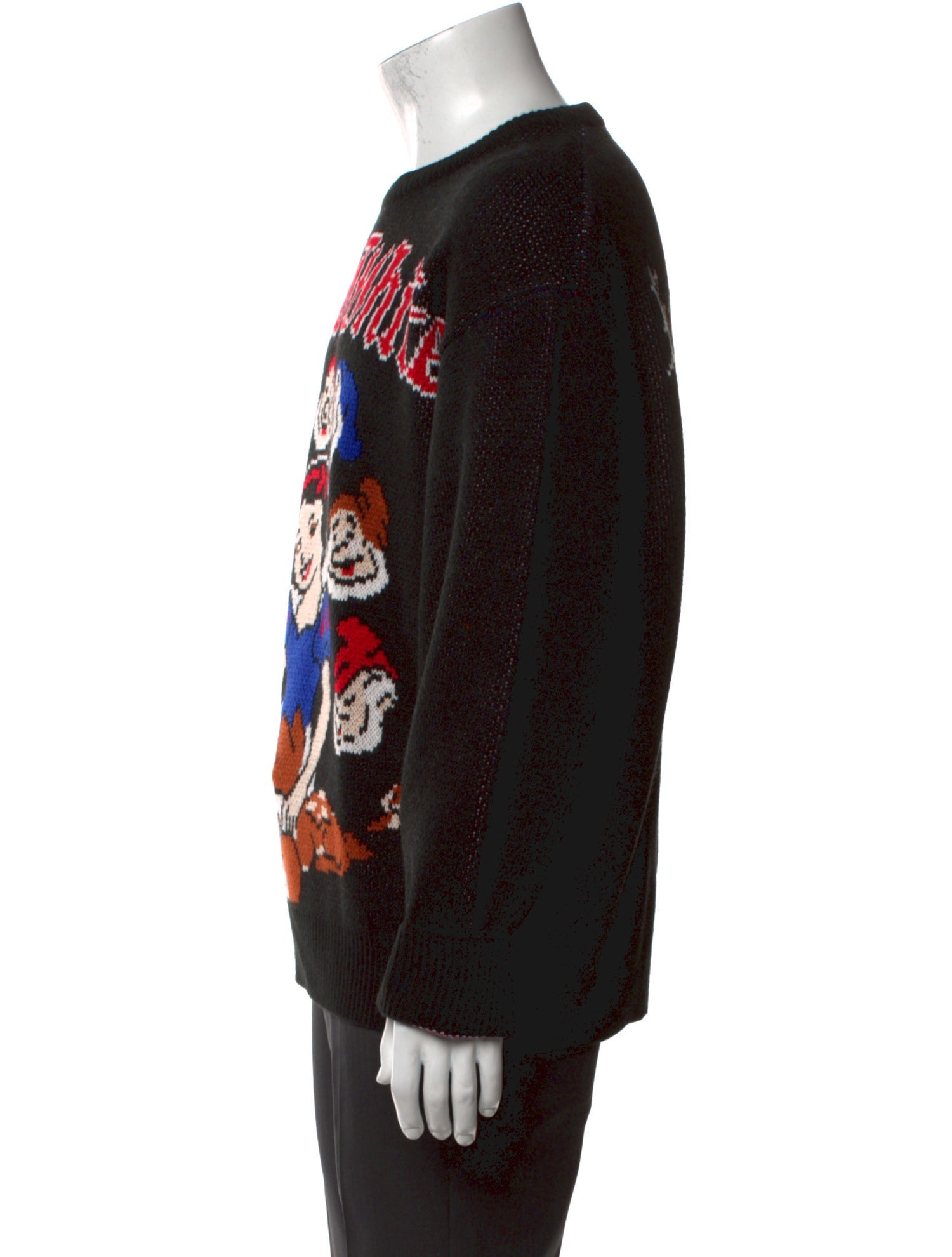 Supreme Graphic Print Crew Neck Pullover