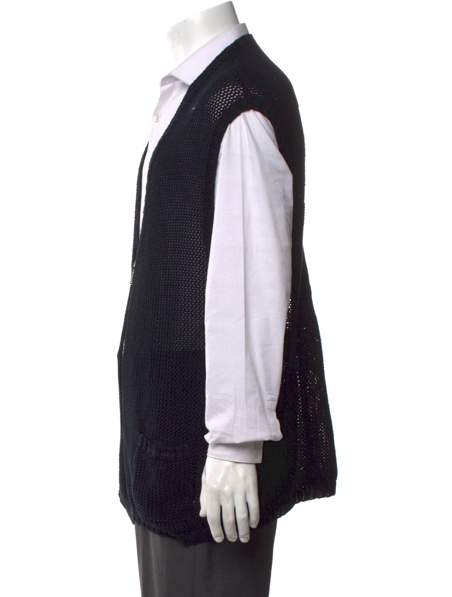 Supreme Open Front Sleeveless Cardigan