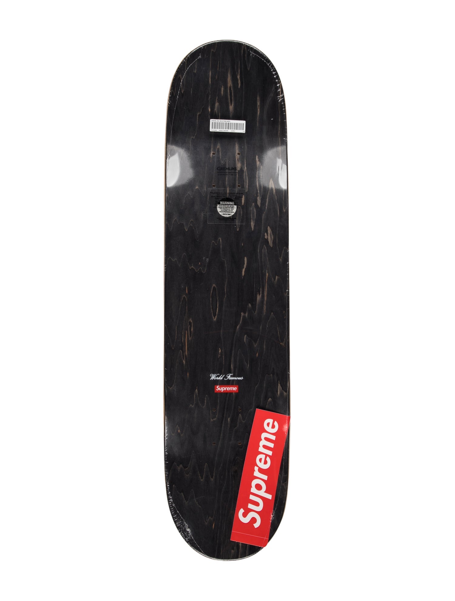 Supreme x Robert Longo Untitled (Angel) Skateboard Deck - Black