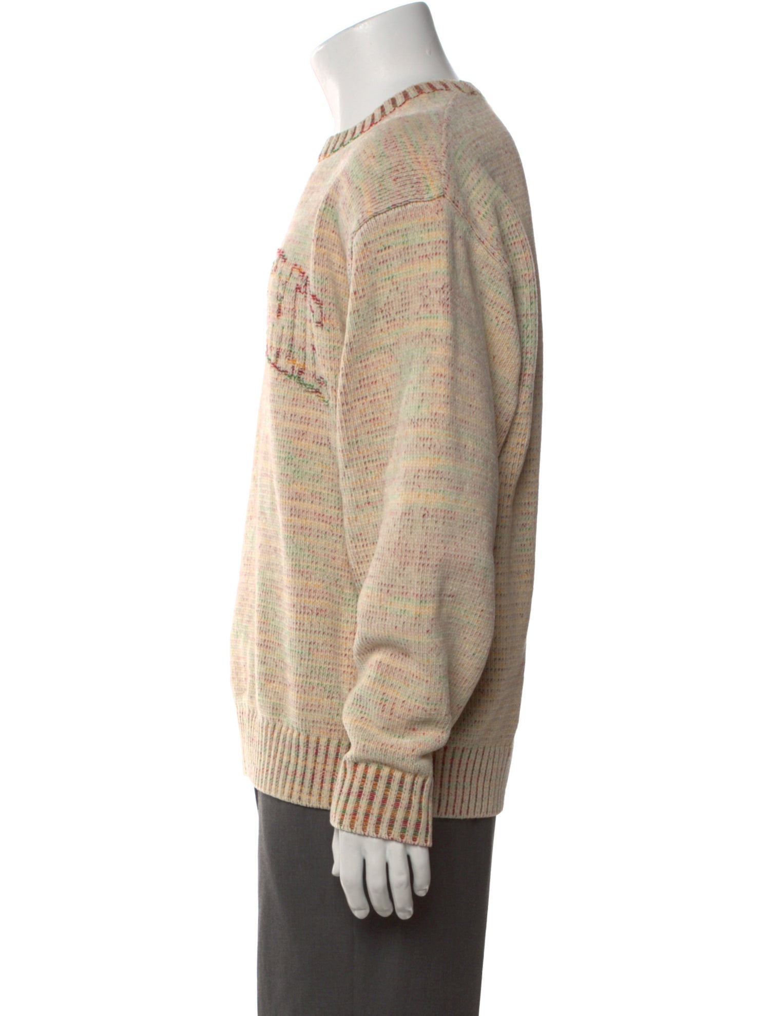 Supreme Graphic Print Crew Neck Pullover