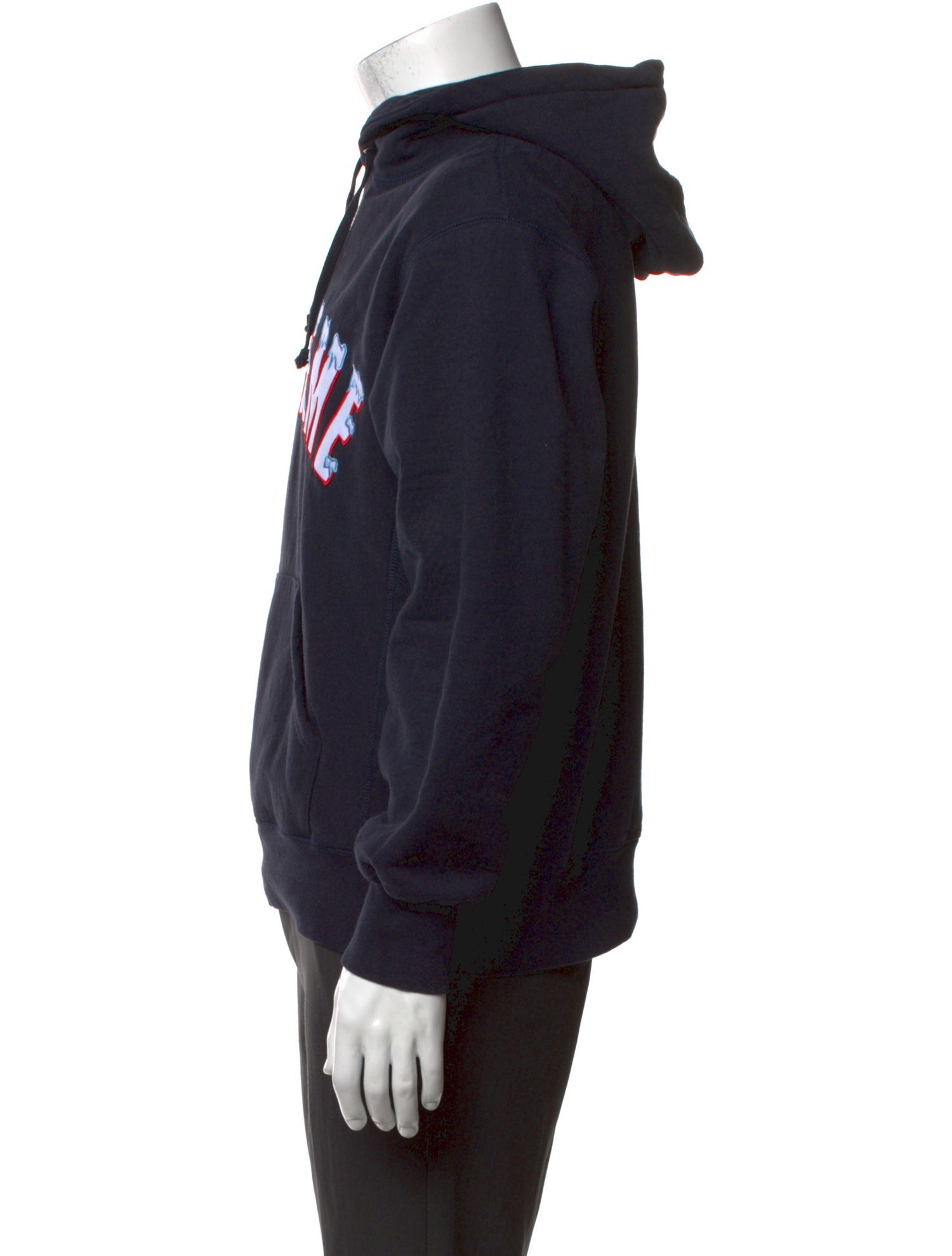 Gosha Rubchinskiy Double Sleeve Flag Hoodie w/ Tags - Black
