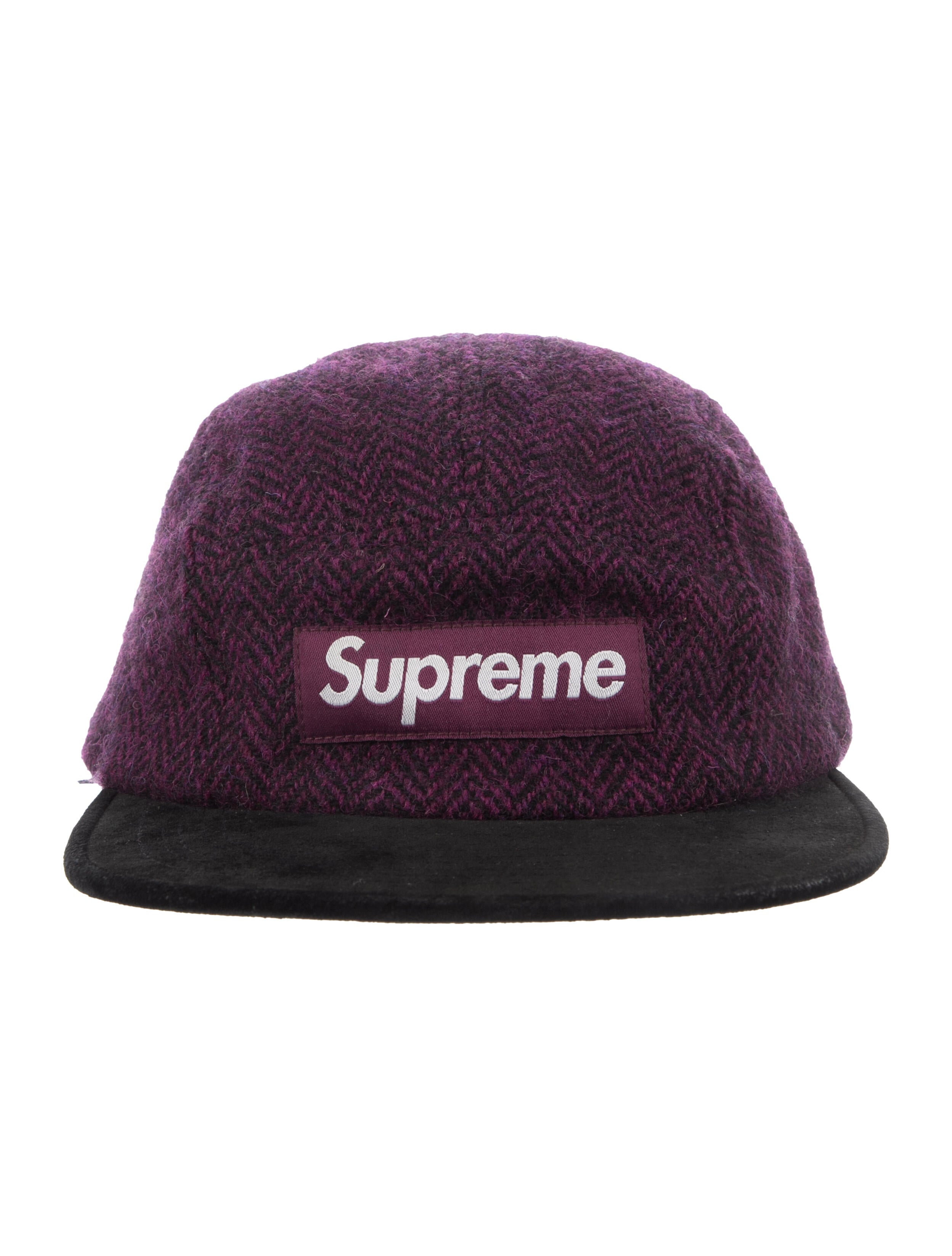 帽子 Supreme Herringbone Donegal Camp Cap Supreme Herringbone Donegal Camp Cap - Grey Hats, Accessories