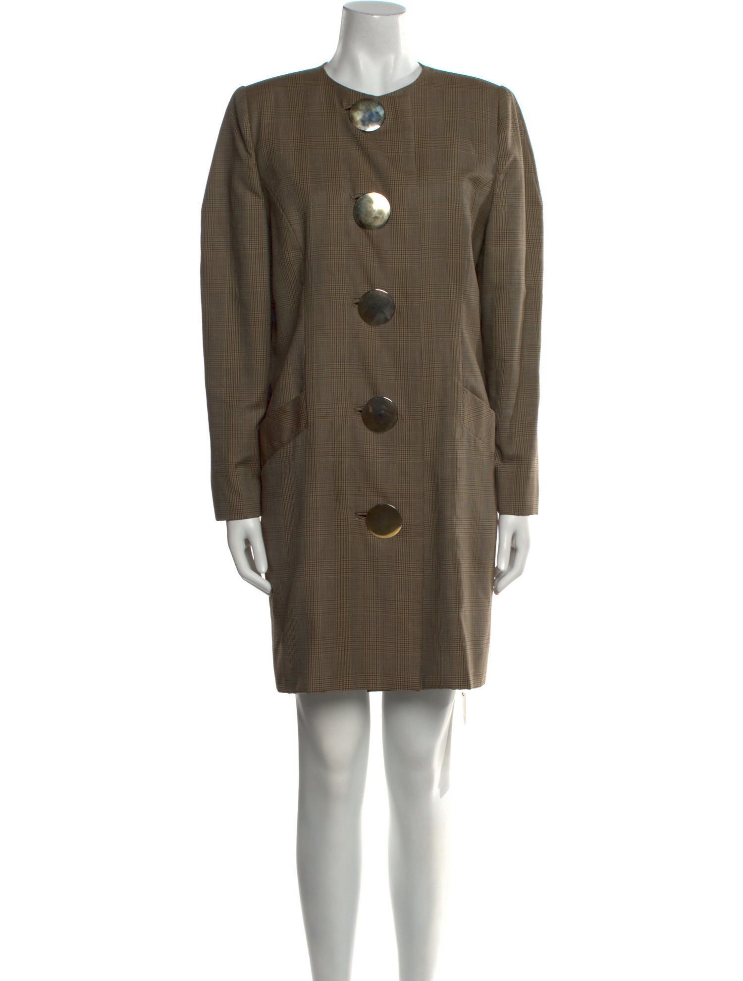 Stanley Platos Martin Ross Vintage Knee-Length Dress